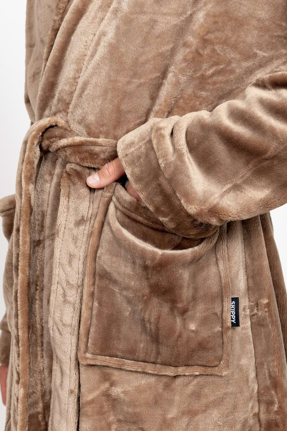 Cappuccino Men's Bathrobe