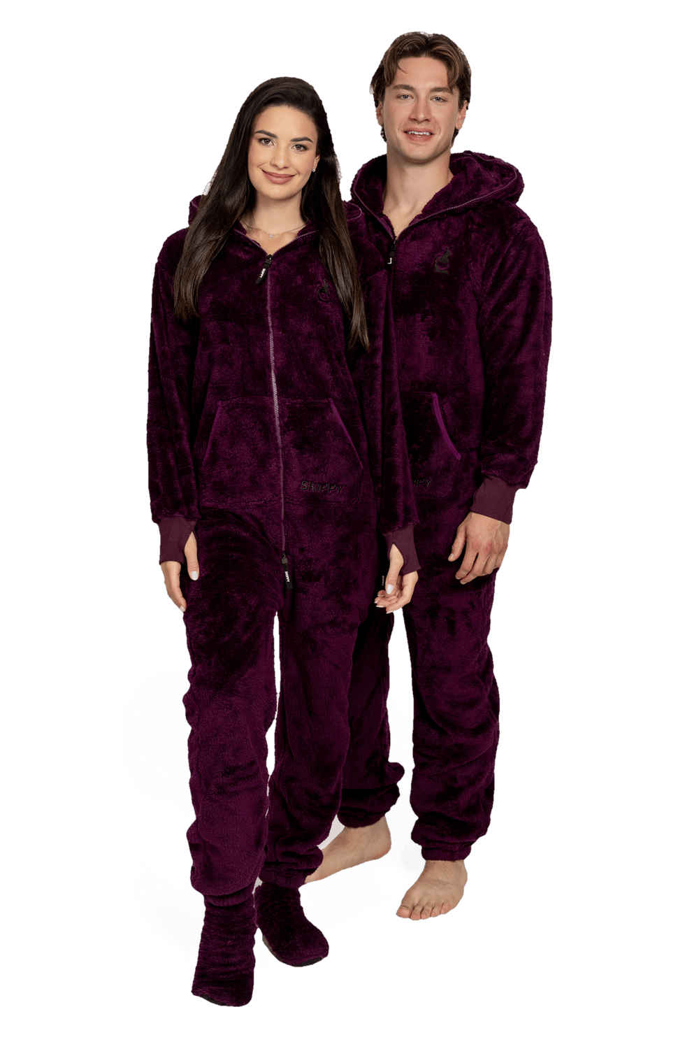 Deep Plum Teddy Onesie