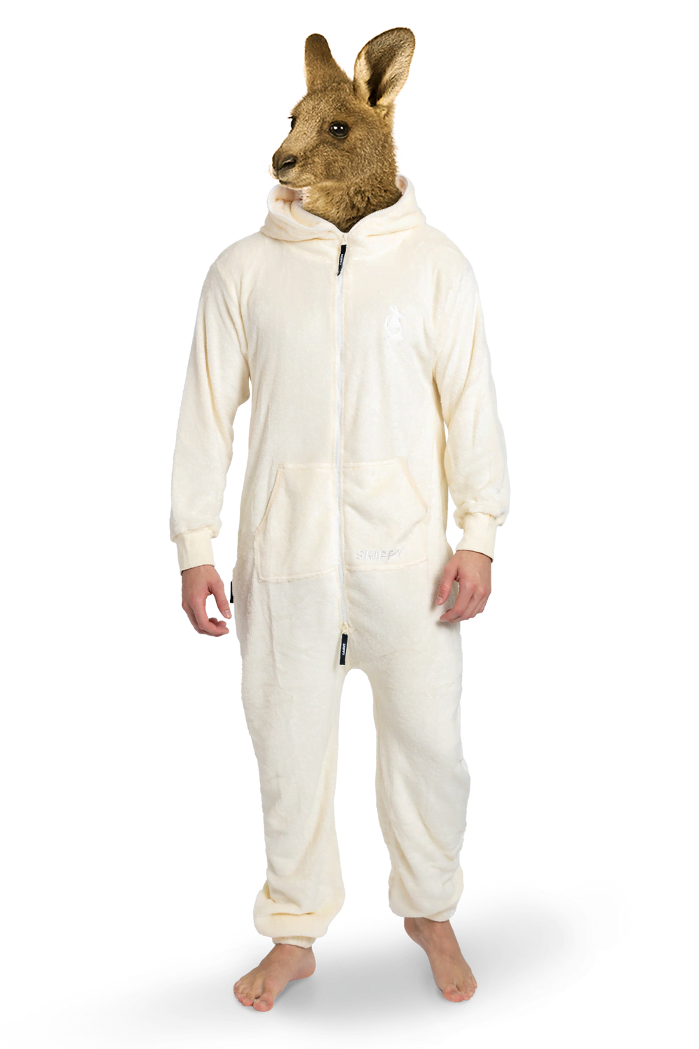 Marshmallow Velour Onesie