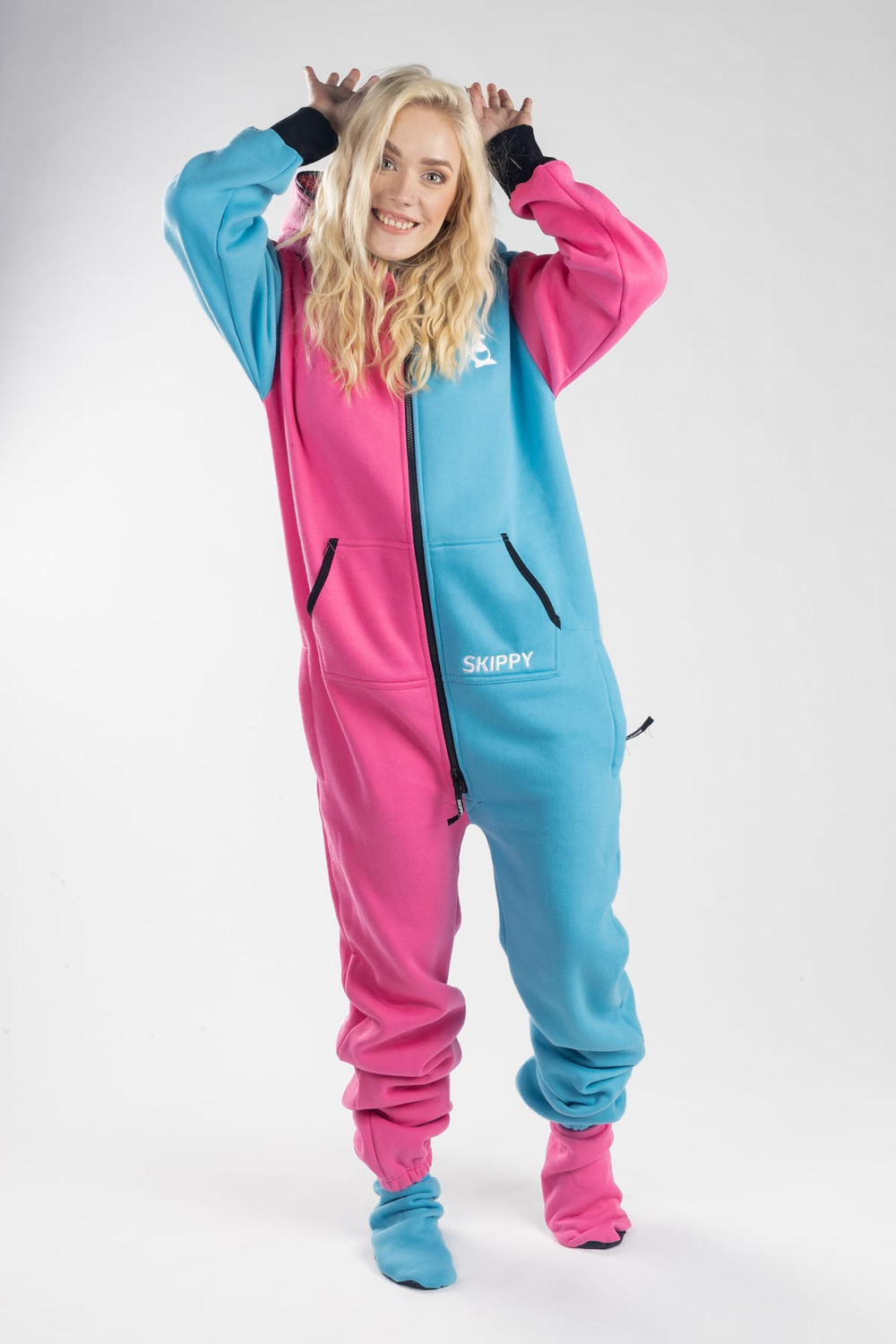 Pink Blue Onesie