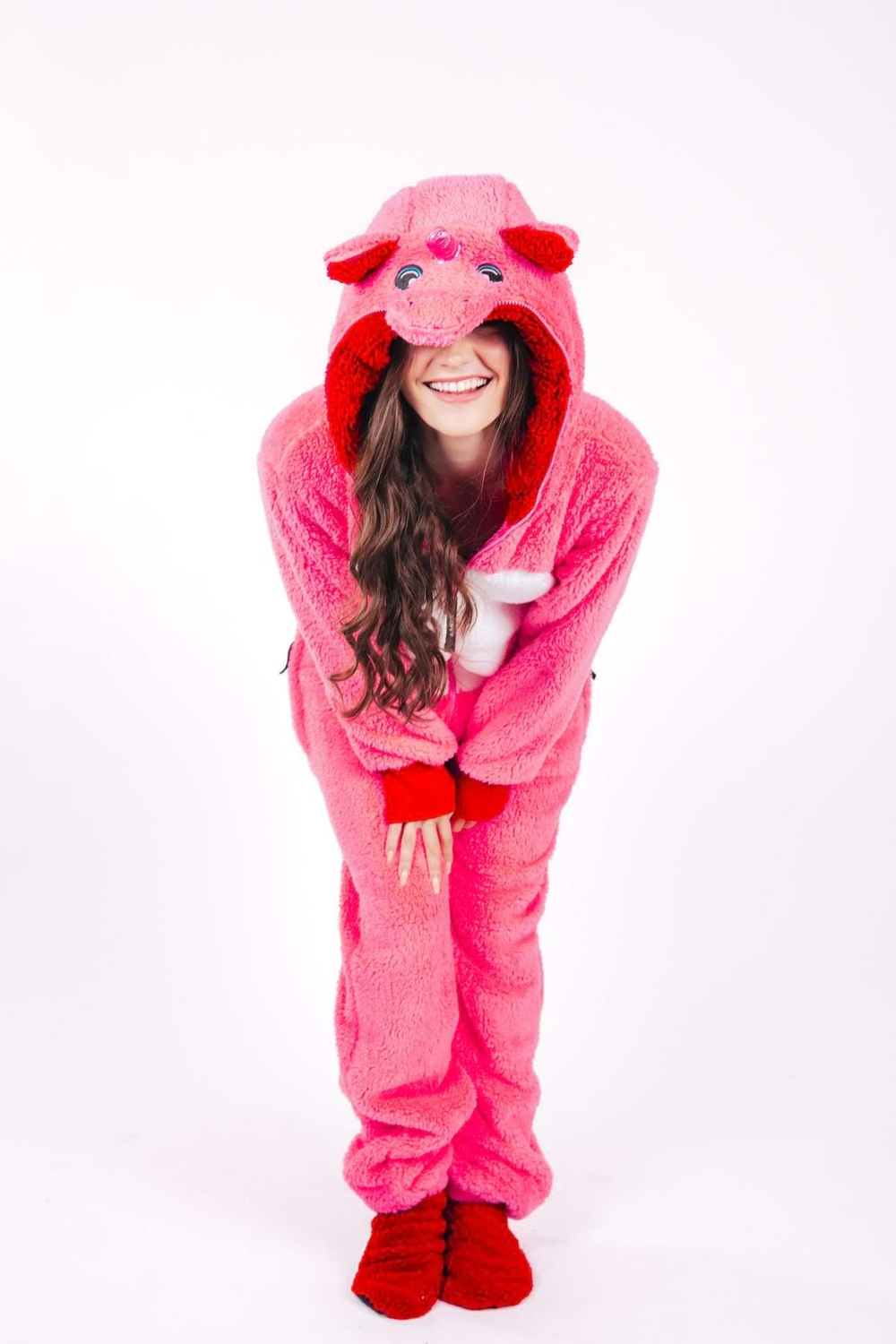Pink Unicorn Teddy Onesie