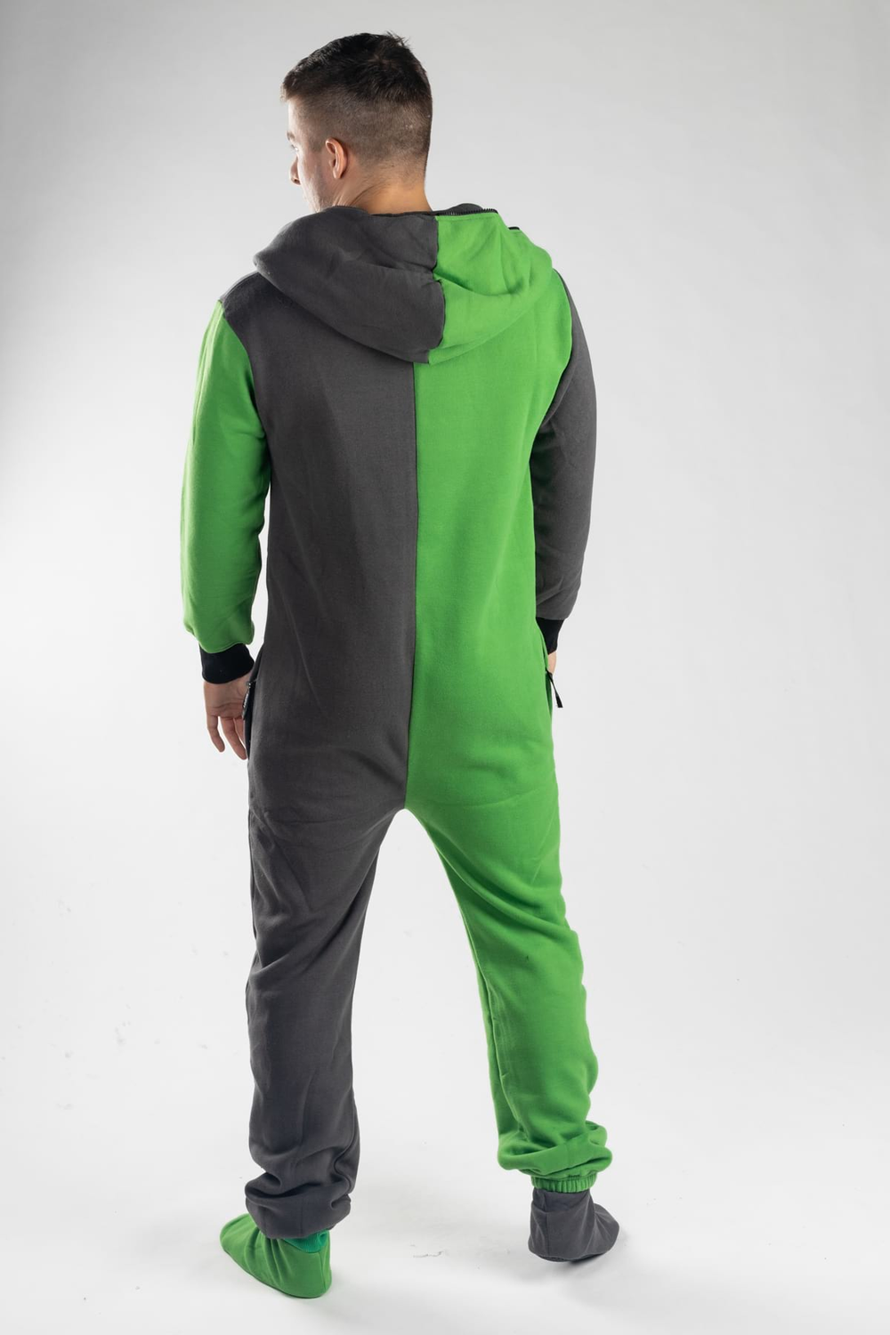 Green Gray Onesie