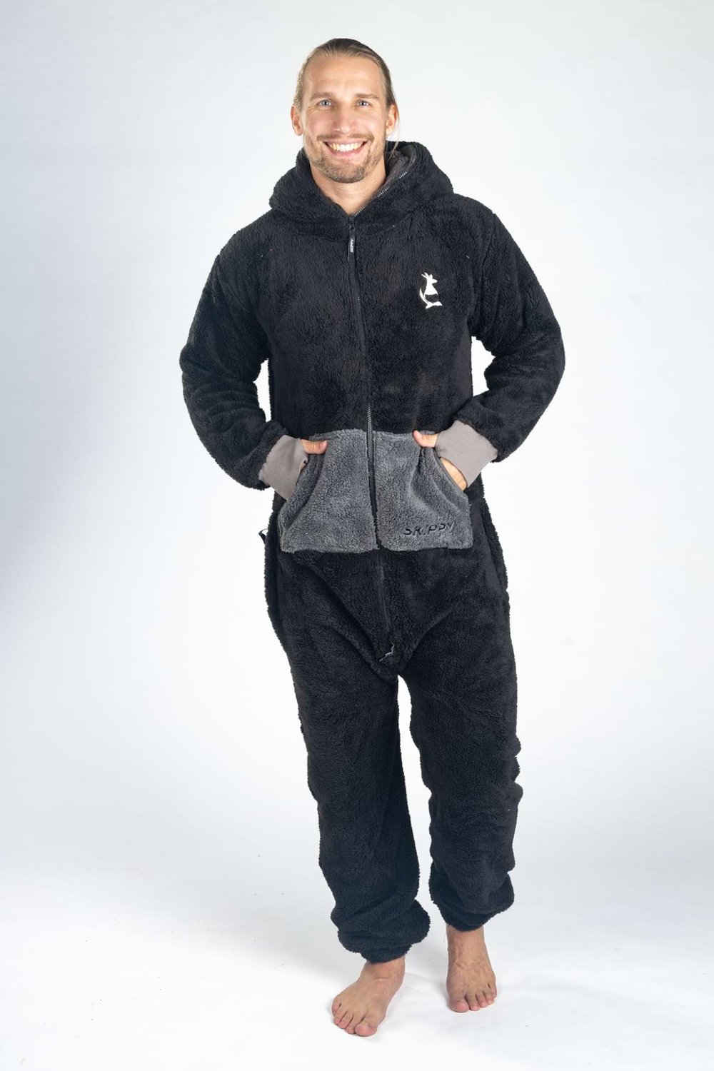 Black Cat Teddy Onesie