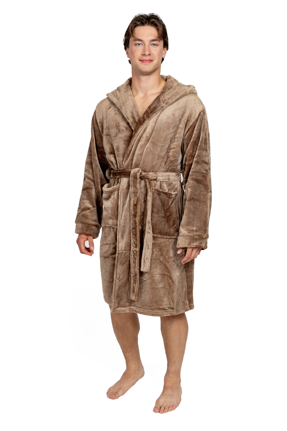 Cappuccino Men's Bathrobe