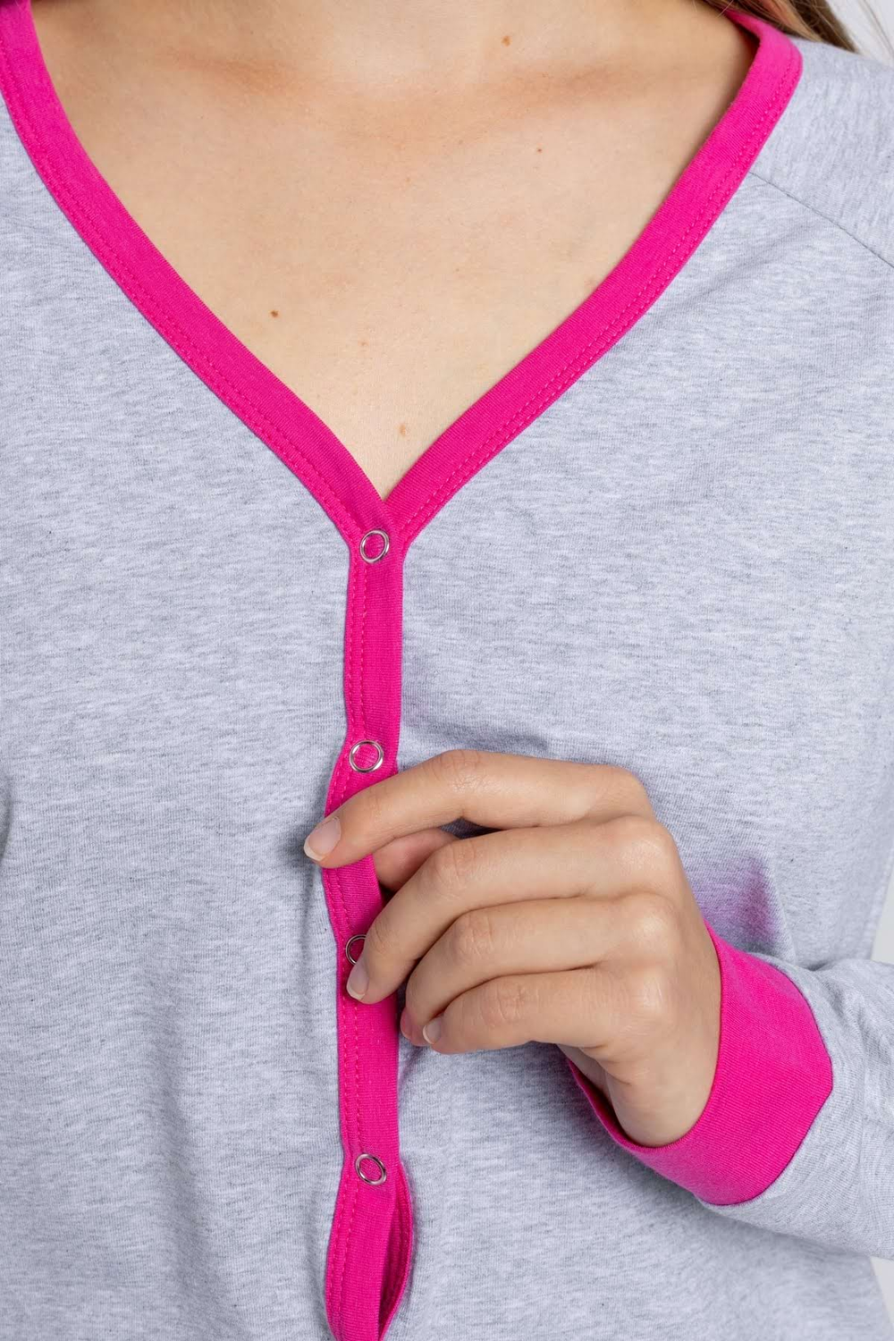 Light Grey Ladies Pyjama Overall