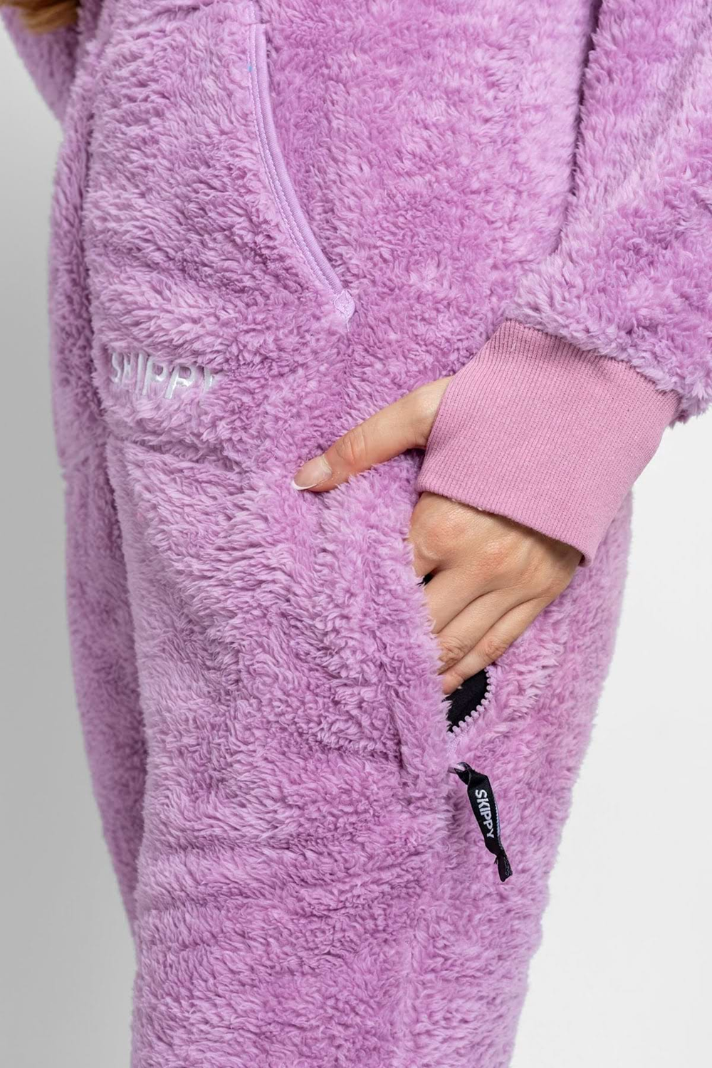 Dusty Mauve Teddy Onesie