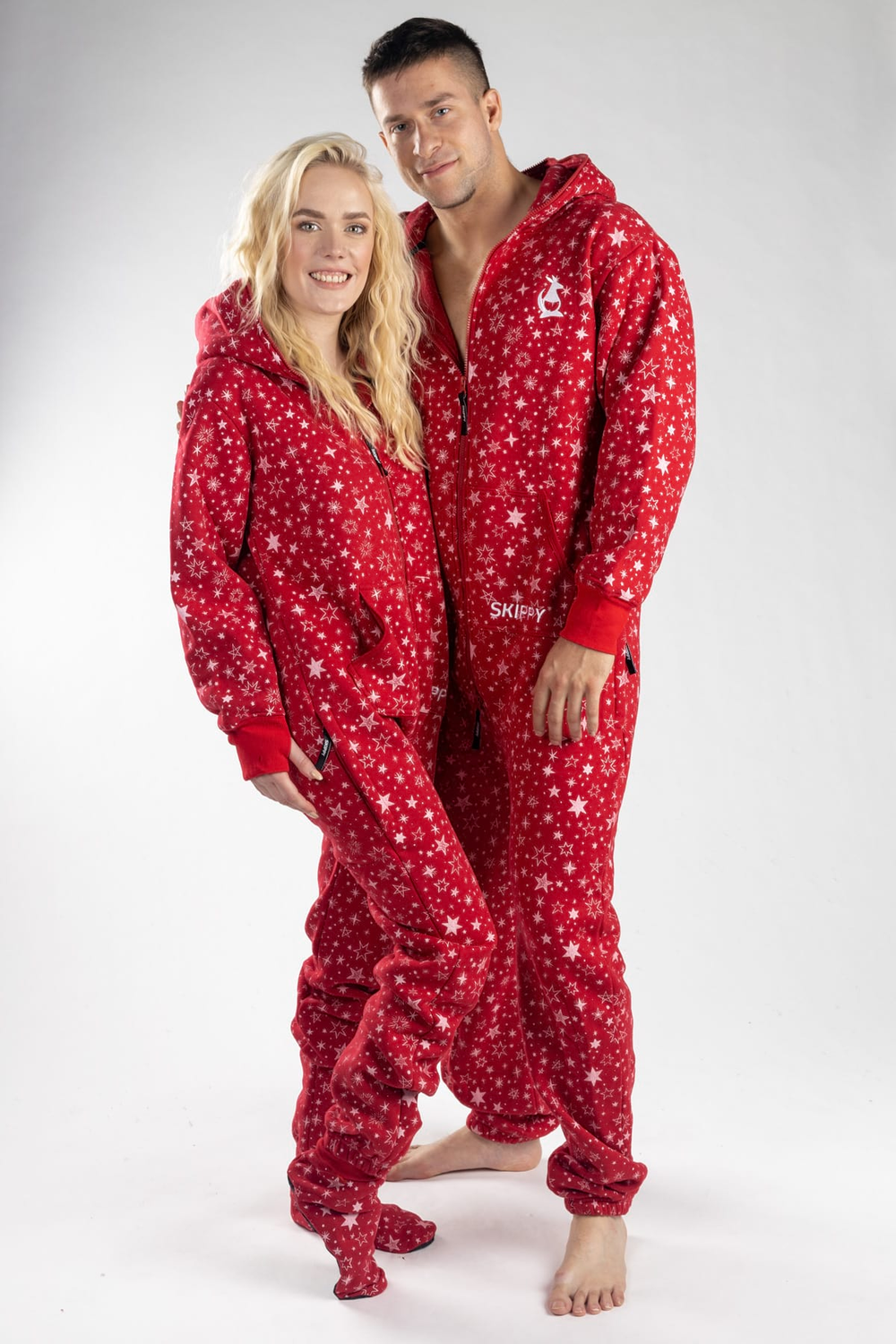 Red Stars Onesie