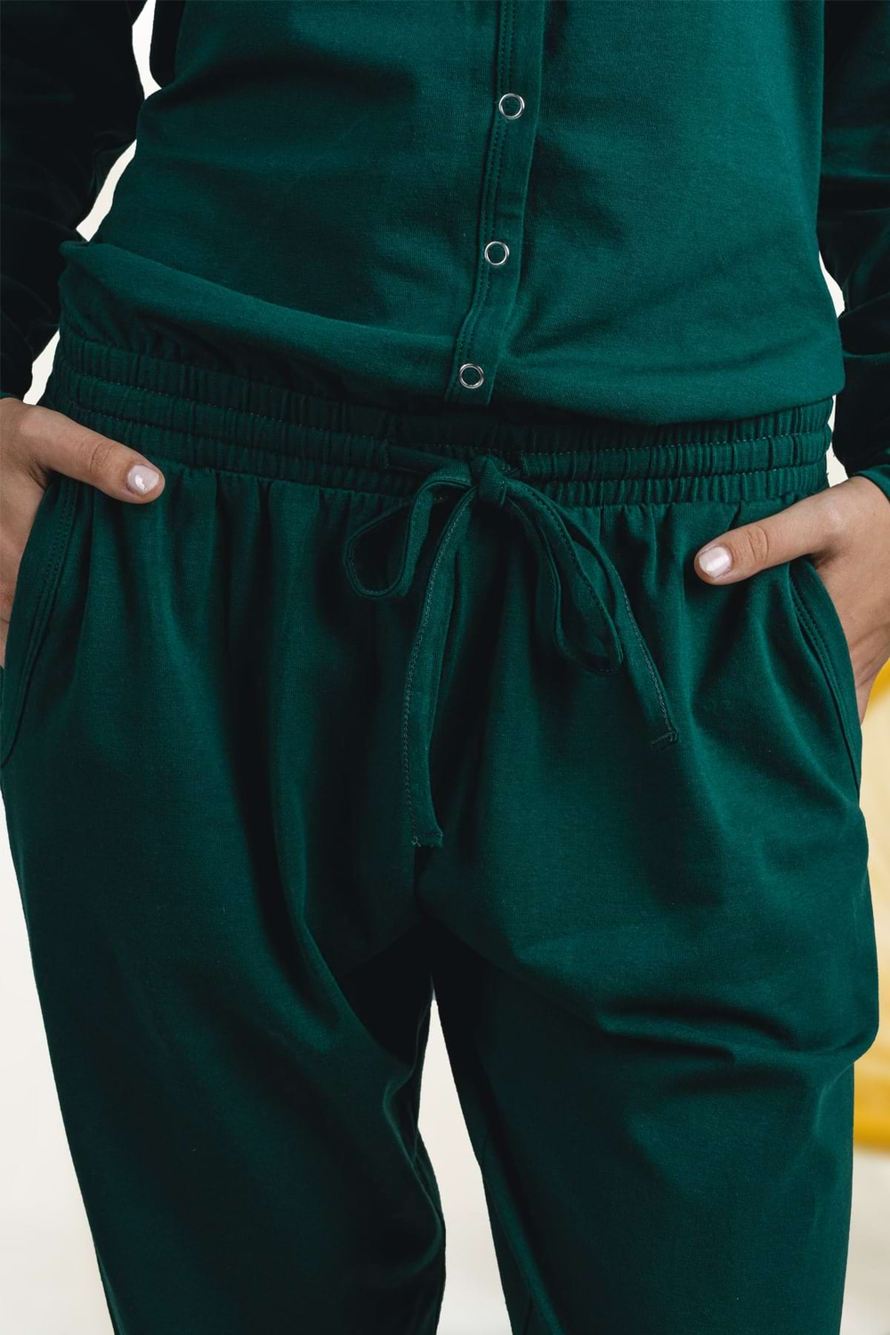 Dark Emerald Ladies Pyjama Overall