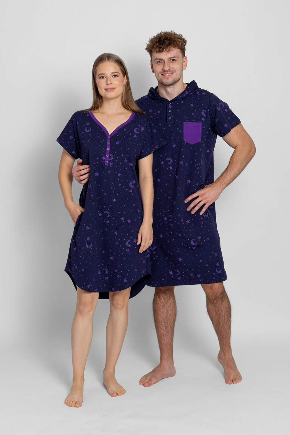 Navy Sky Women's Nightgown