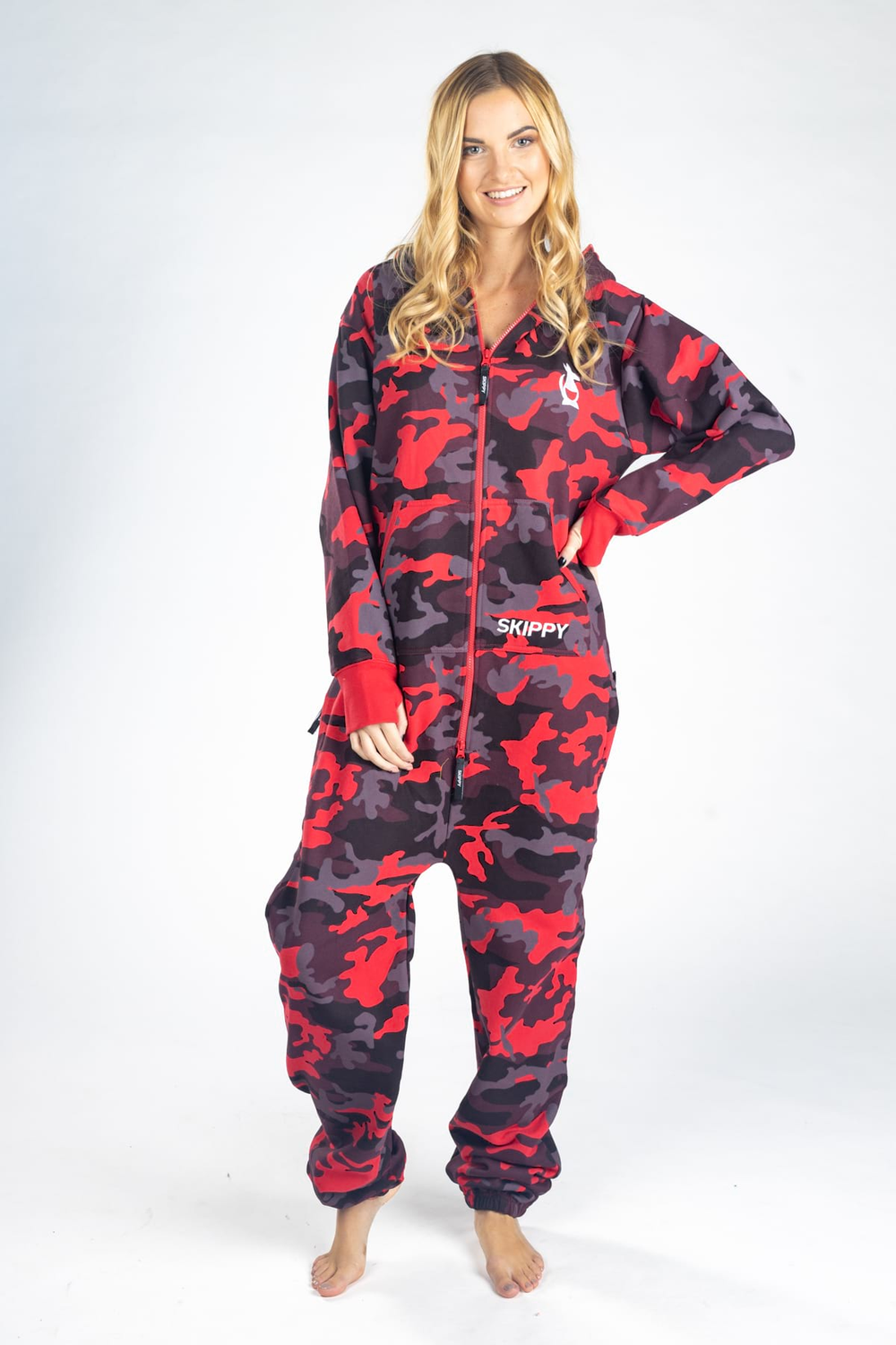 Camo Red Onesie