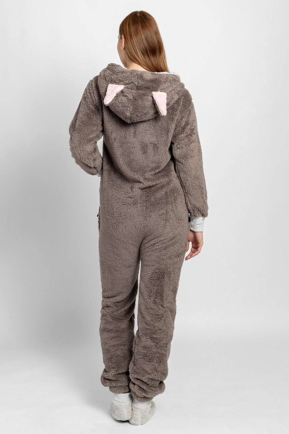 Gray Cat Teddy Onesie
