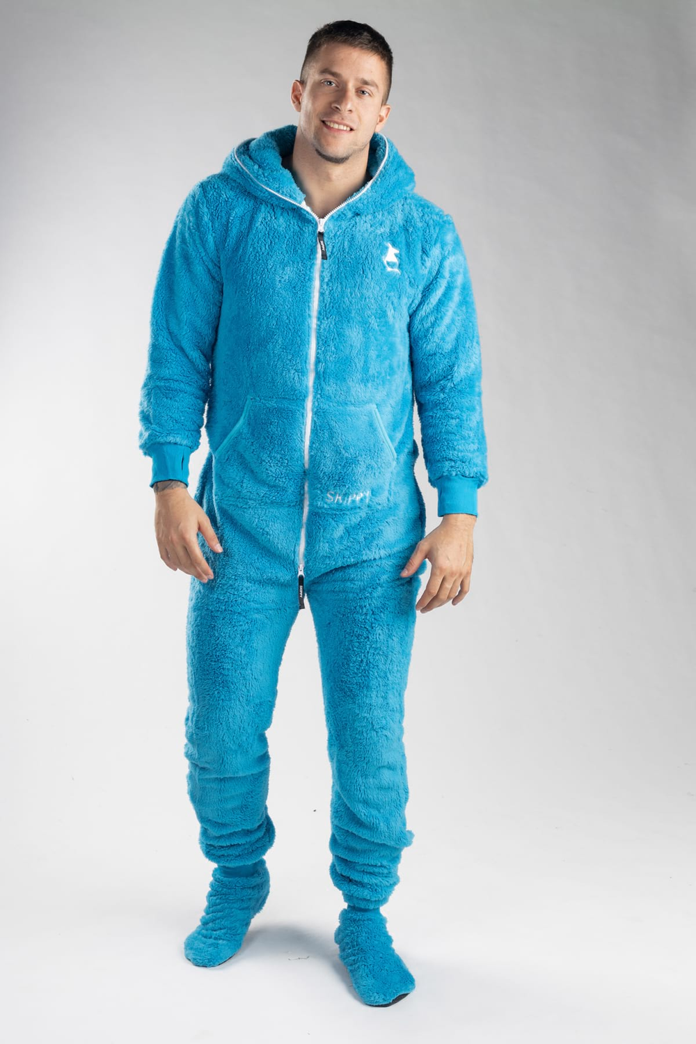 Blue Teddy Onesie