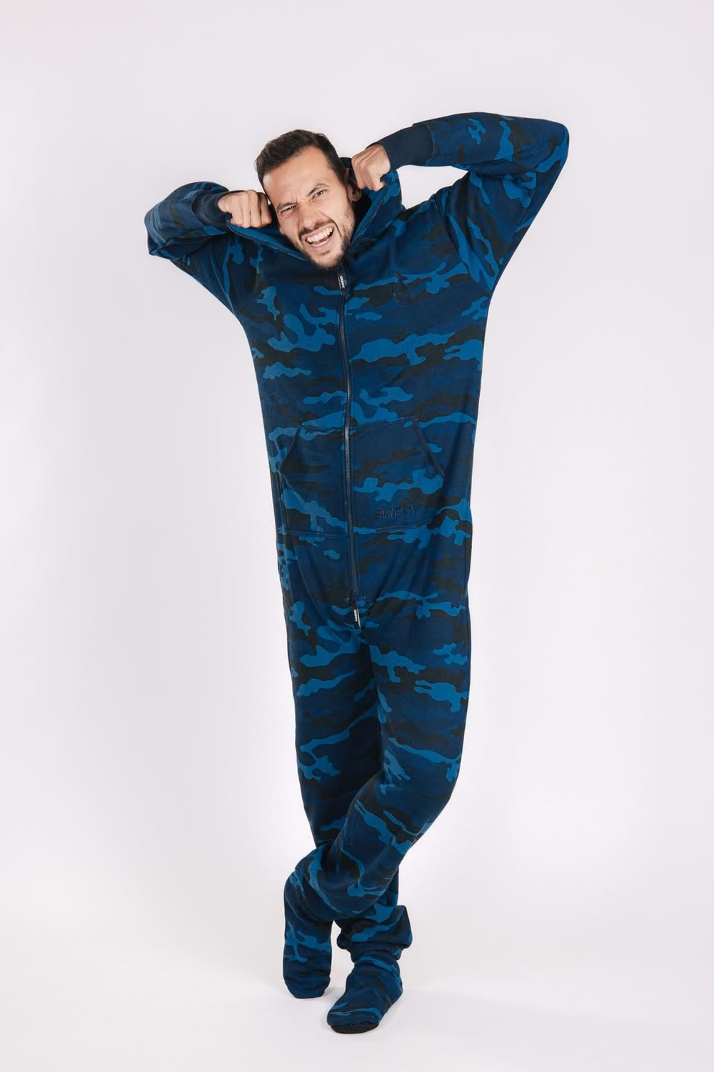 Camo Navy Onesie