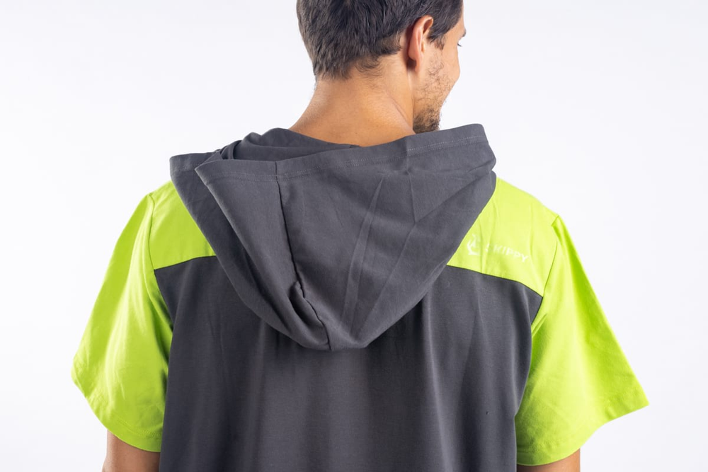 Grey Green Men's Nightgown