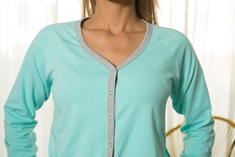 Mint Grey Ladies Pyjama Overall