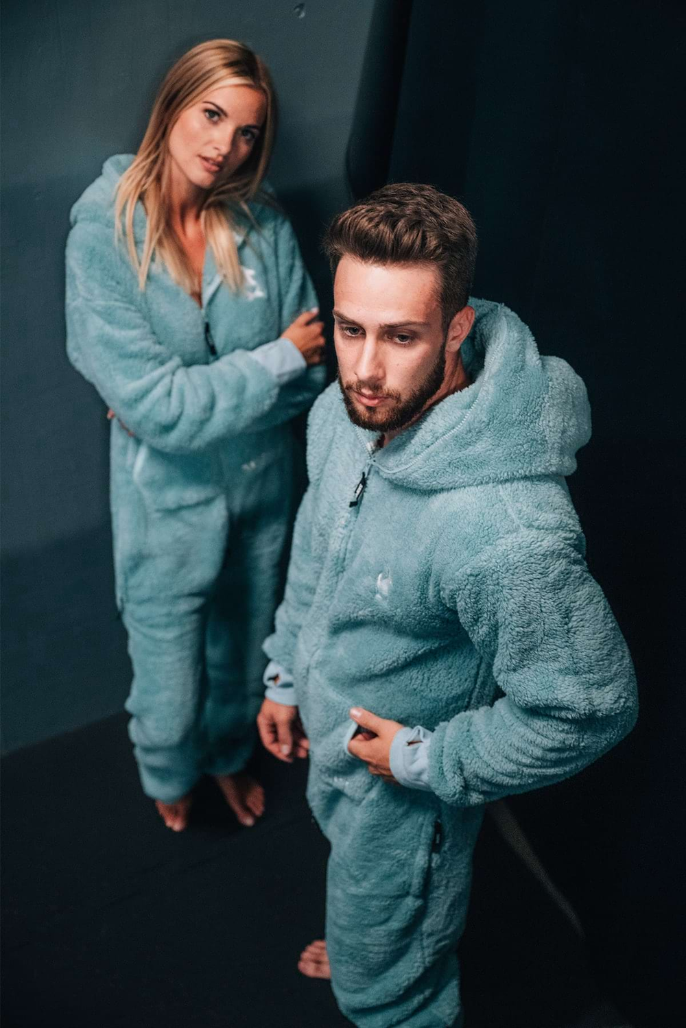 Dusty Mint Teddy Onesie