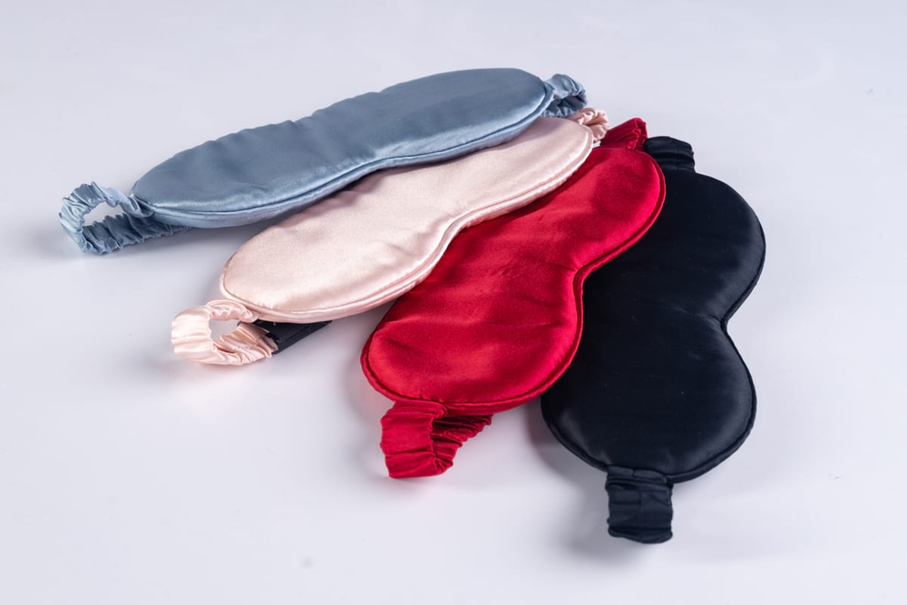 Pink Silk Sleep Mask