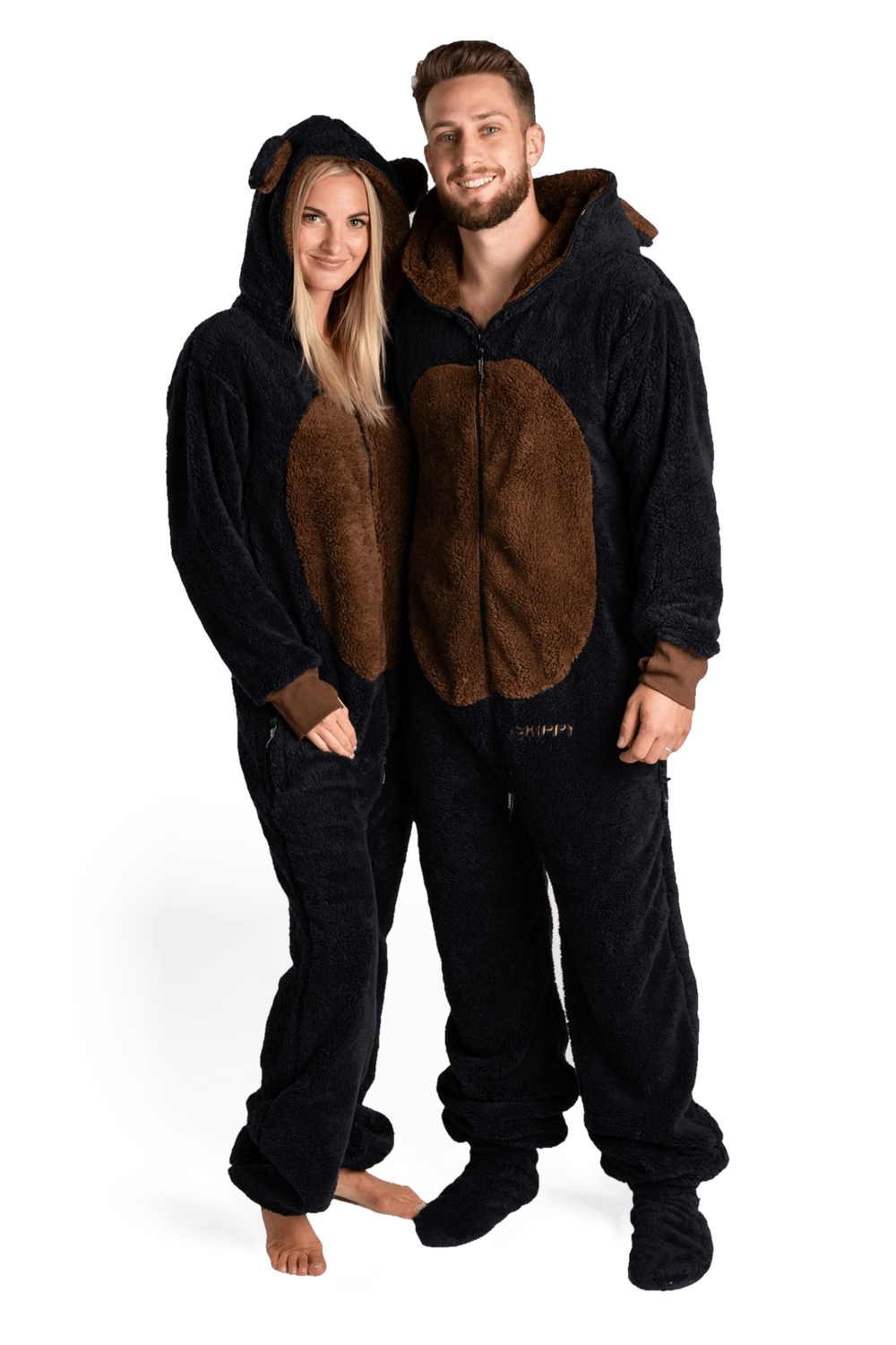 Black Bear Teddy Onesie