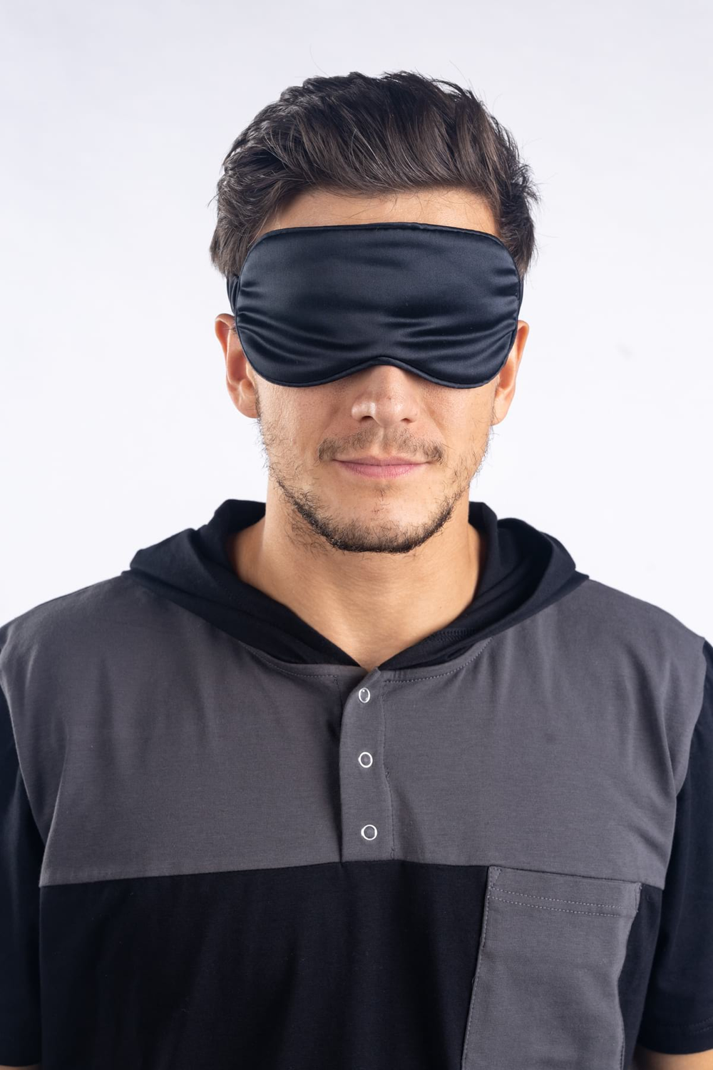 Black Silk Sleep Mask