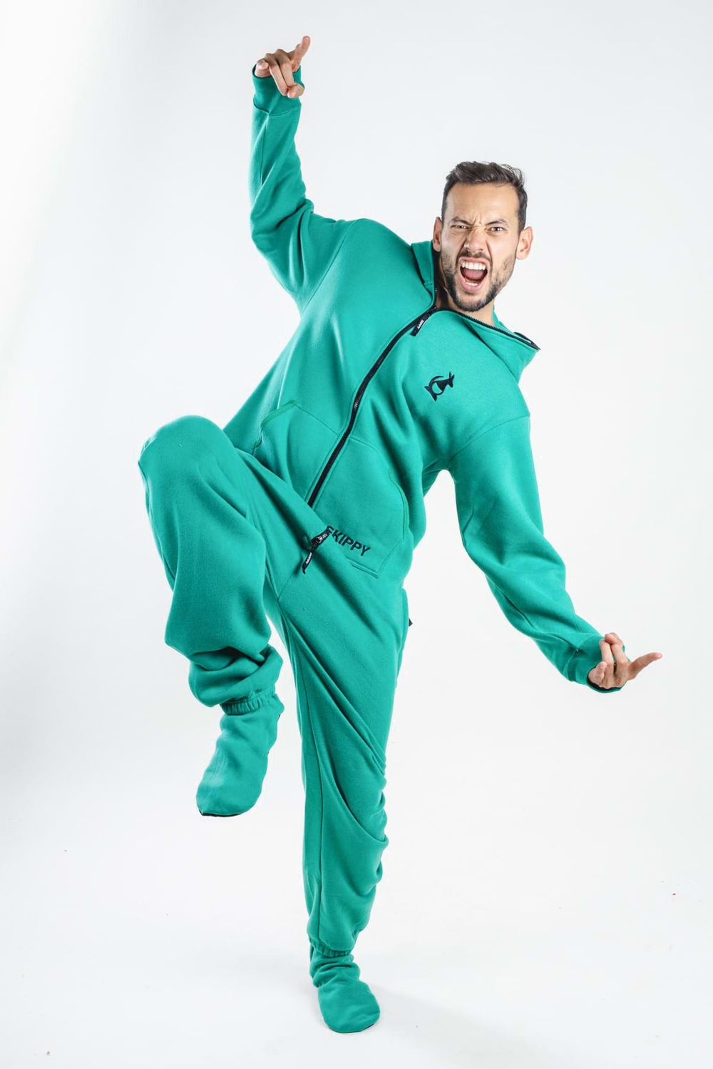Electric Teal Onesie