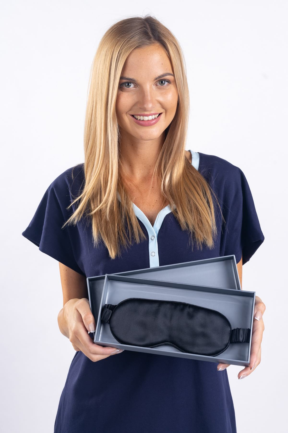 Black Silk Sleep Mask