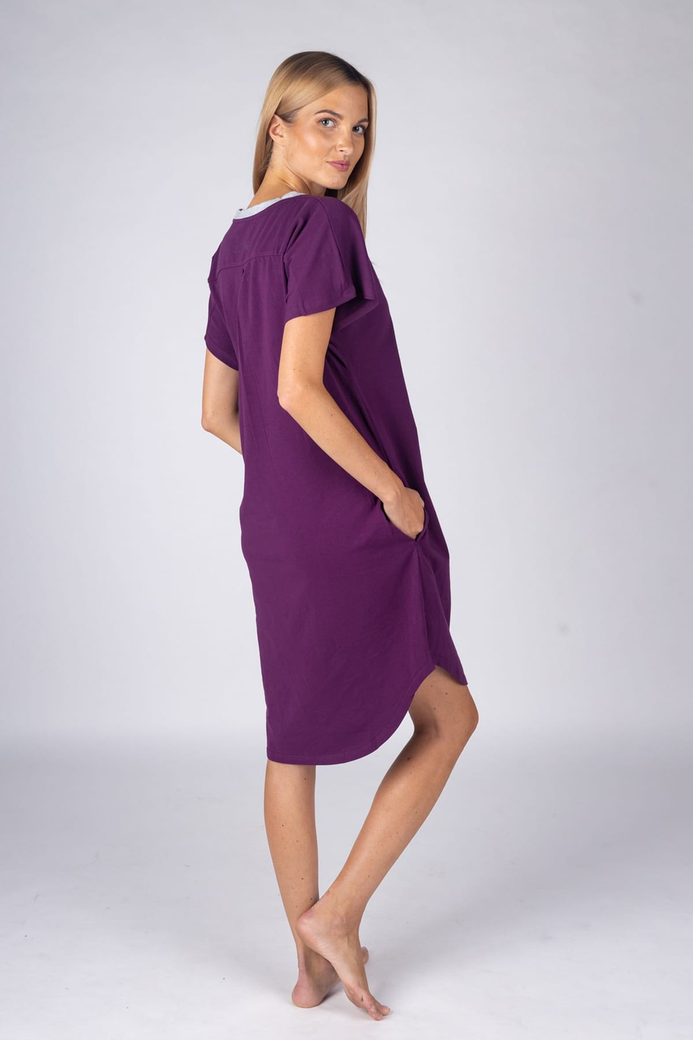 Wine Women's Nightgown