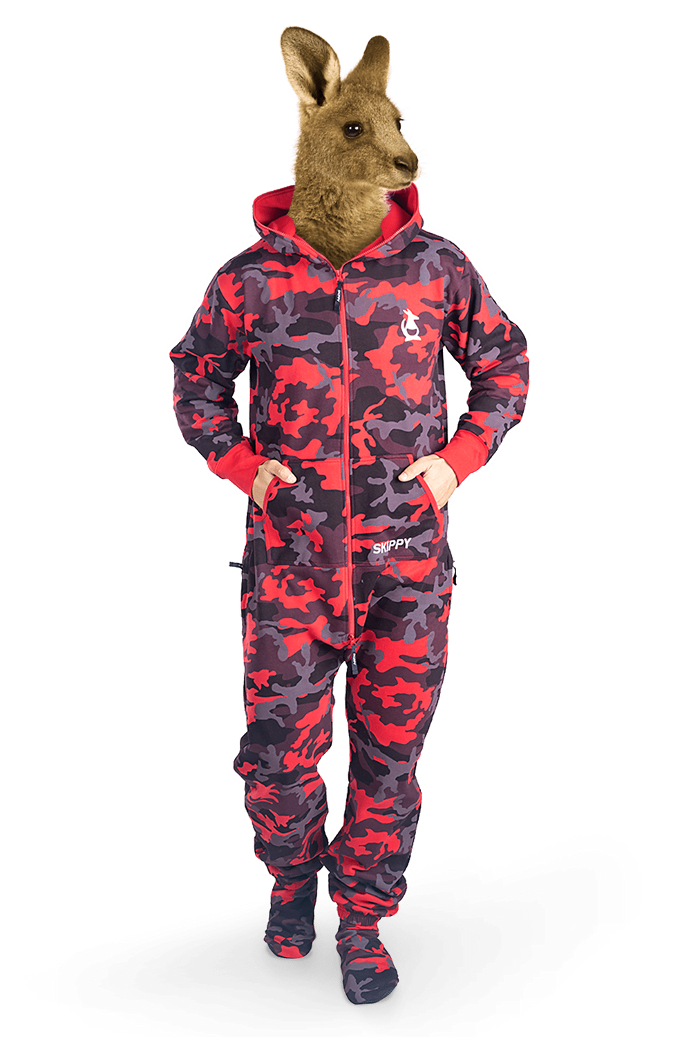 Camo Red Onesie Camo Red Onesie
