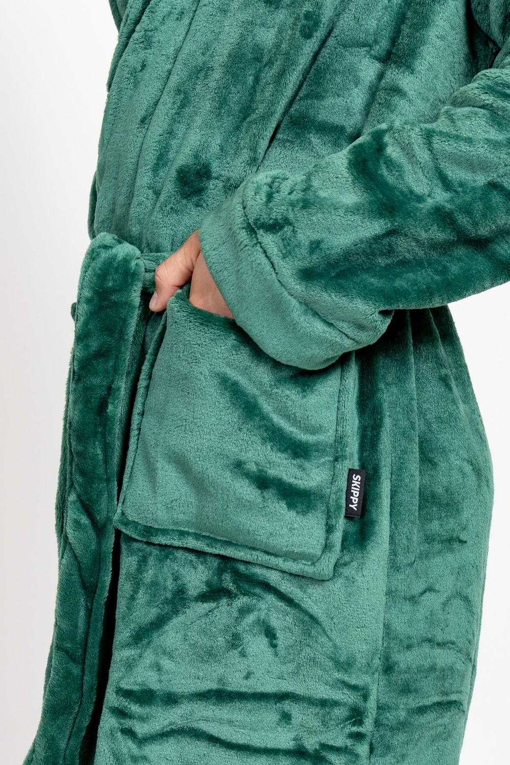 Dark Emerald Men's Bathrobe