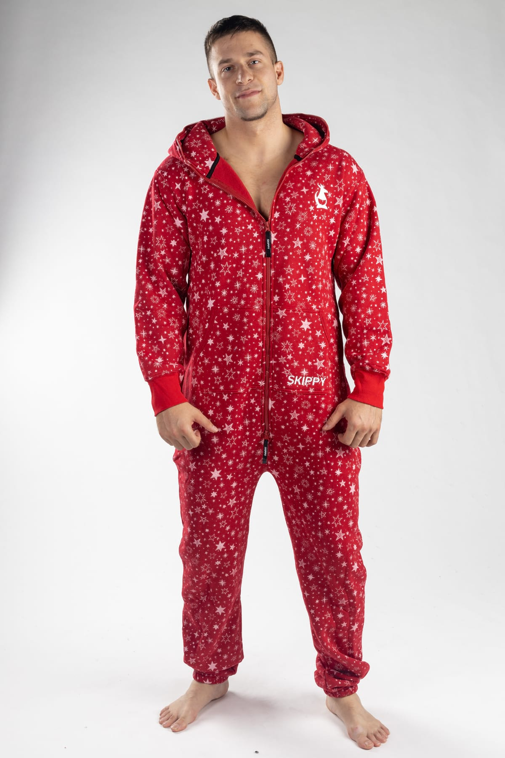 Red Stars Onesie