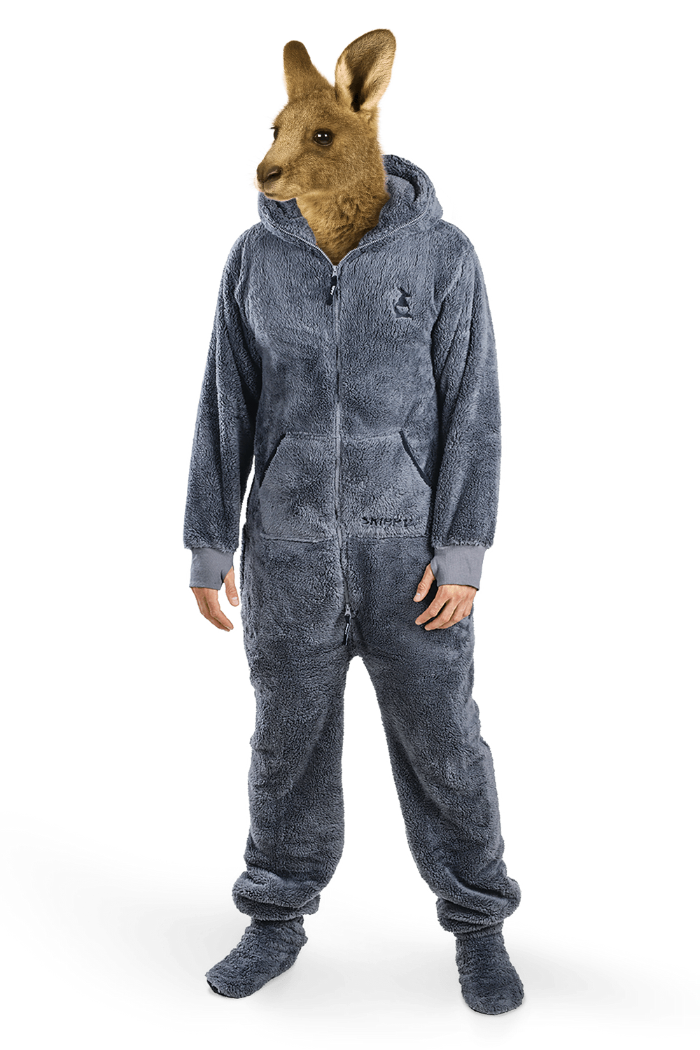 Grey Teddy Onesie