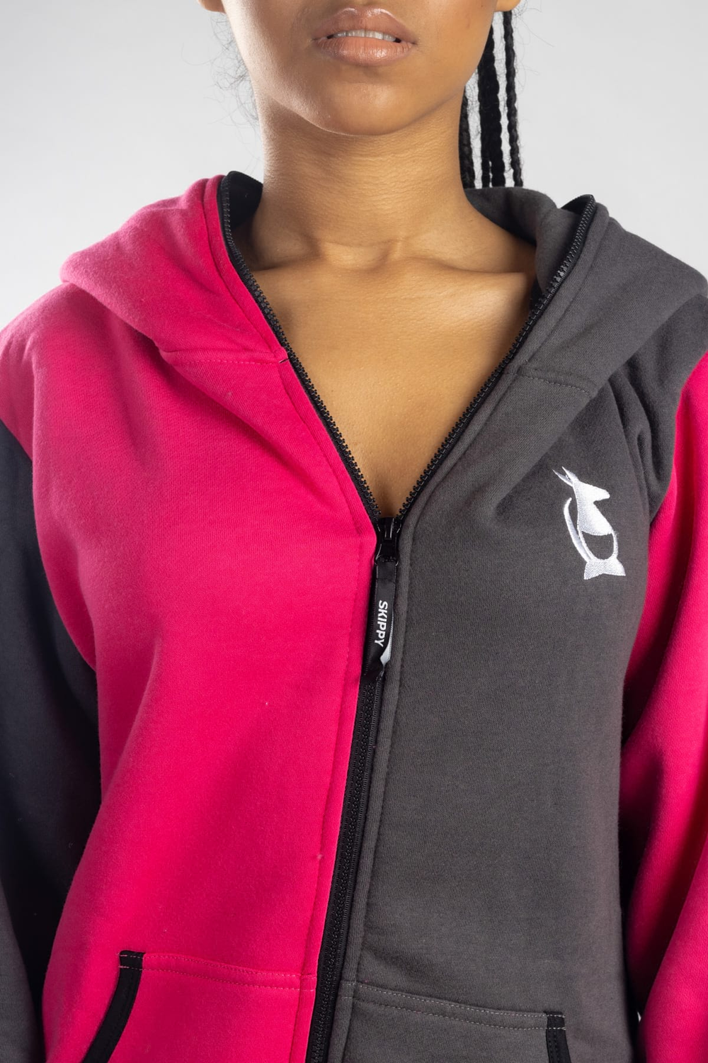 Pink Grey Onesie