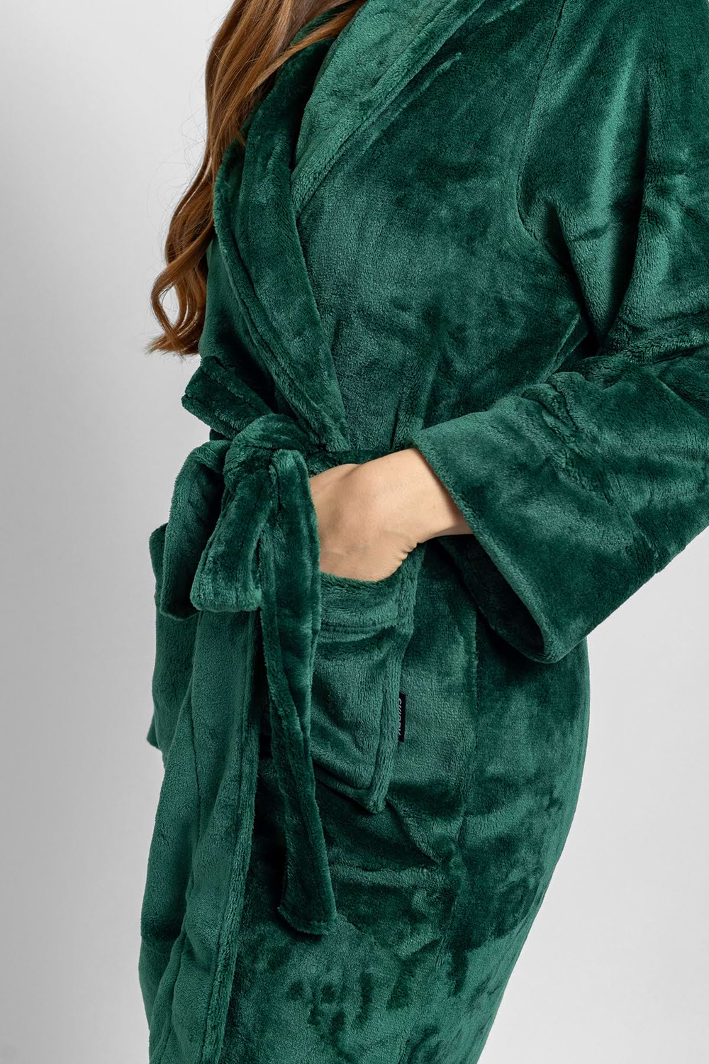 Dark Emerald Women's Bathrobe