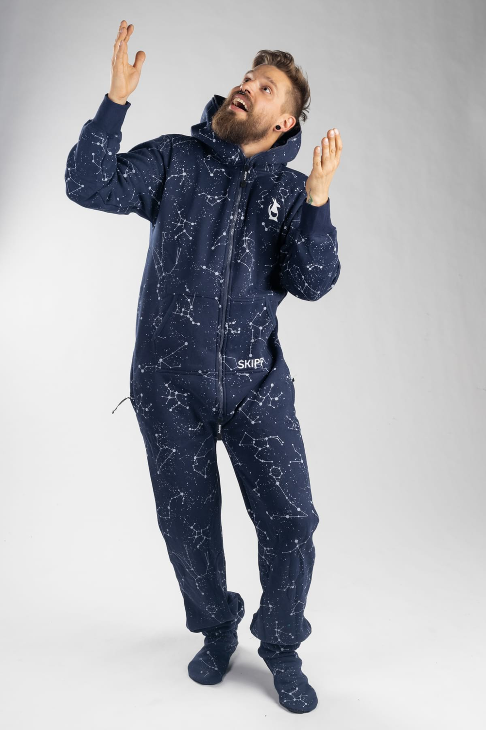 Navy Sky Onesie