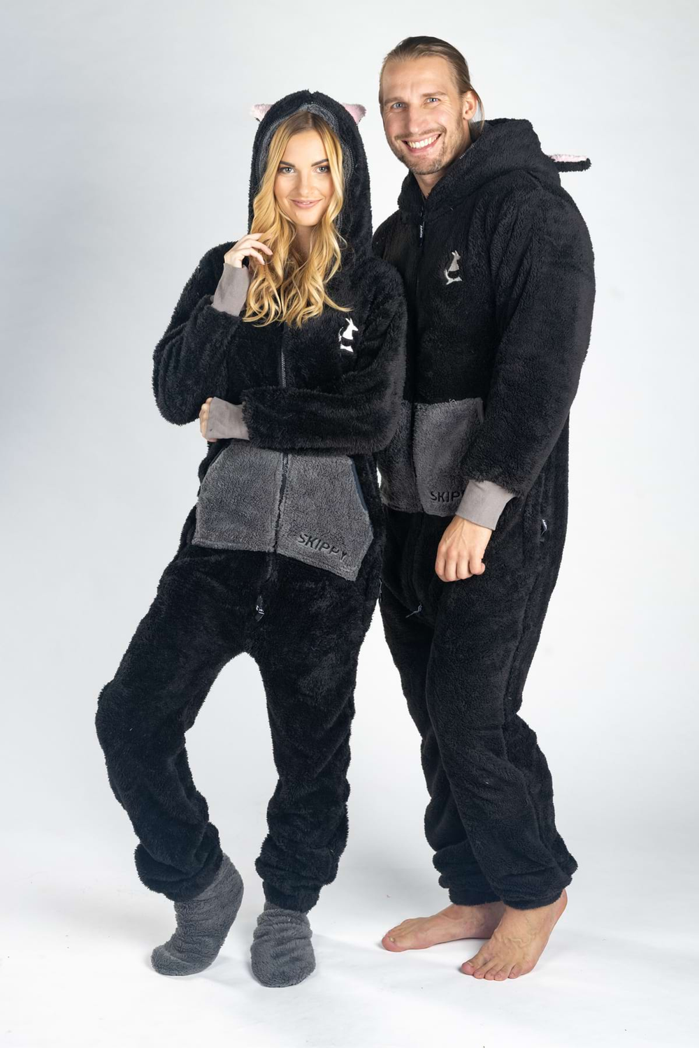 Black Cat Teddy Onesie