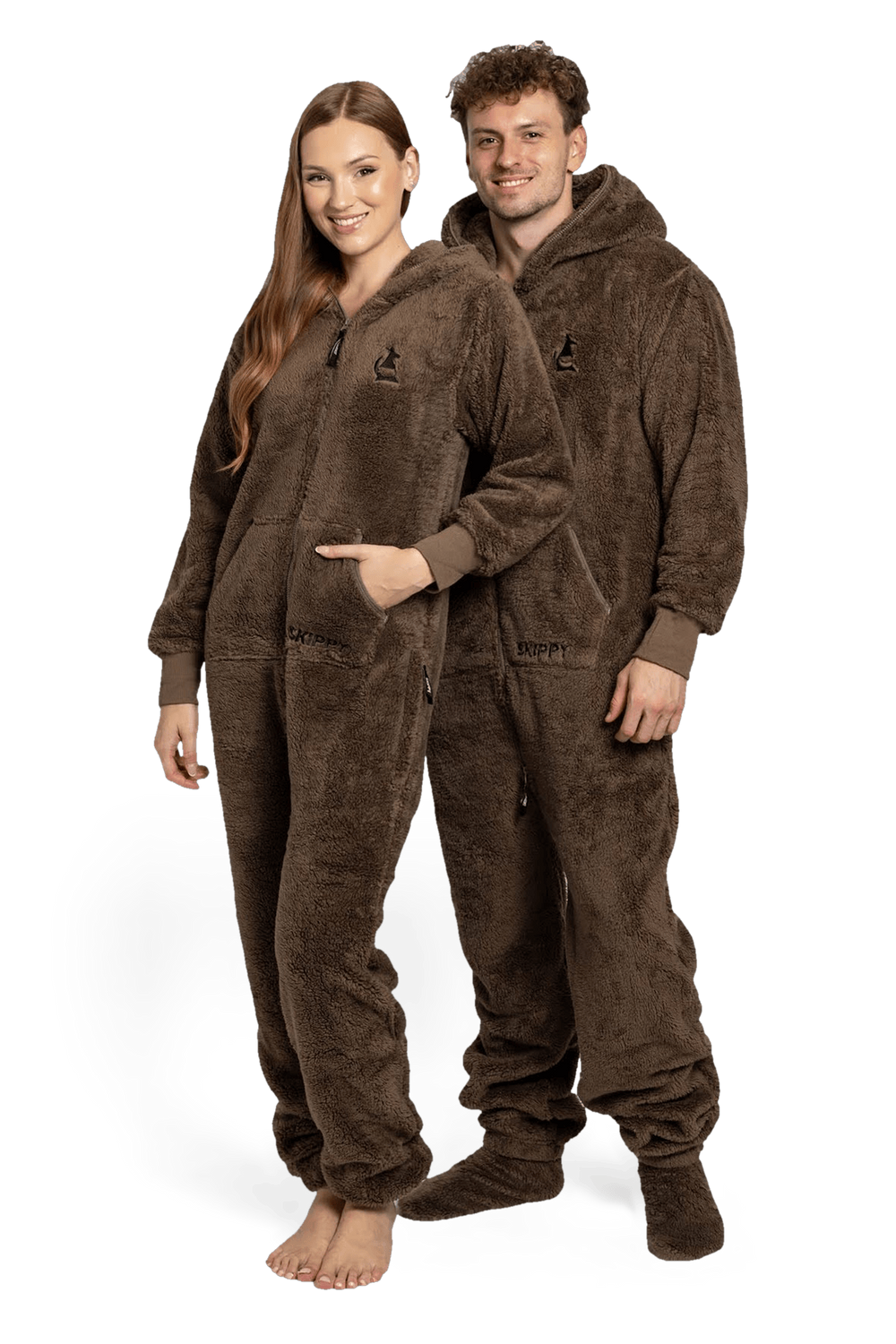 Dusty Taupe Teddy Onesie