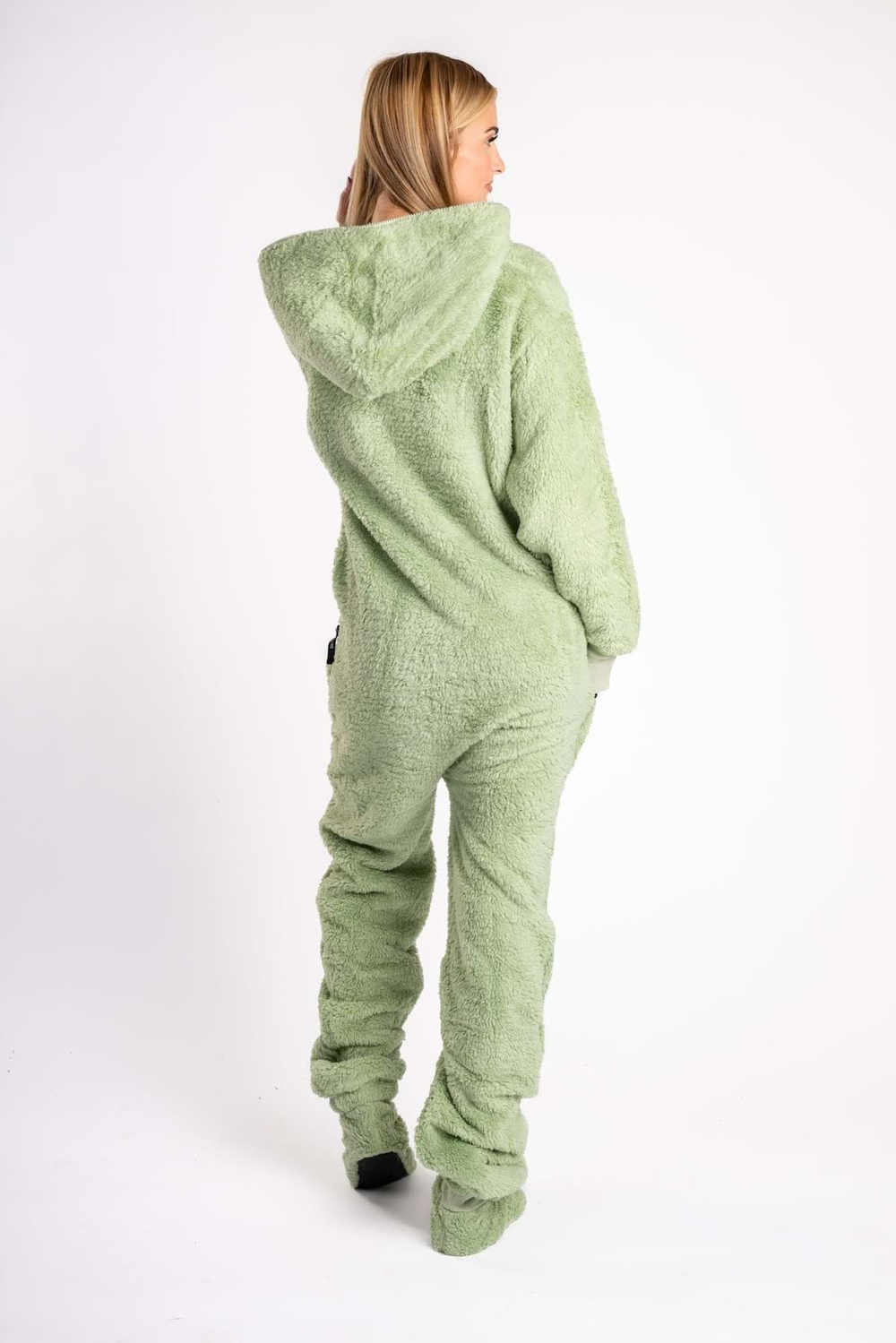 Dusty Sage Teddy Onesie