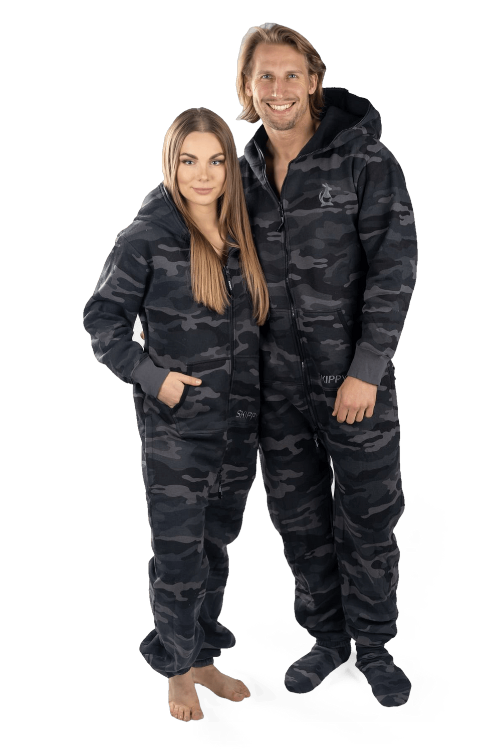 Camo Black Onesie