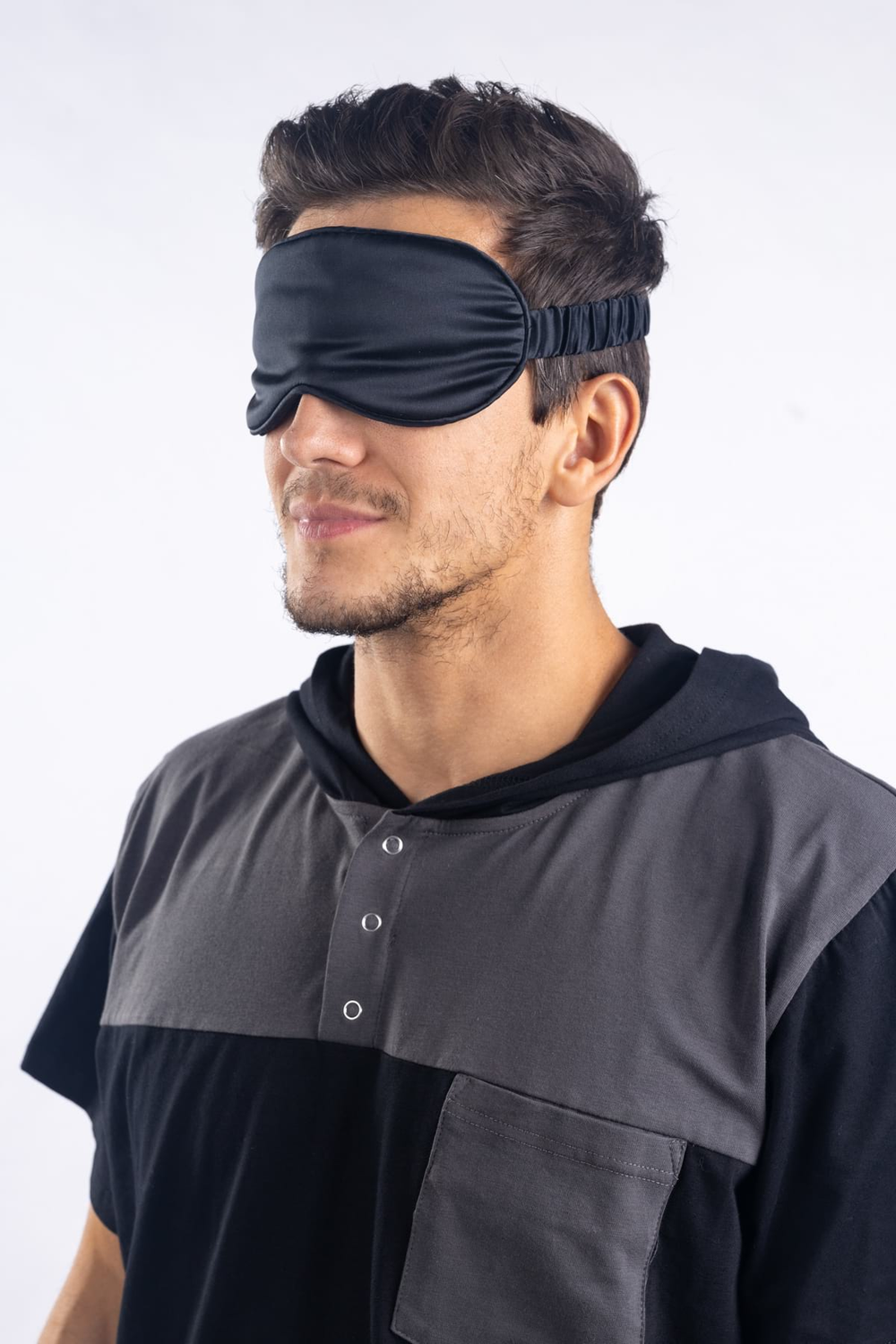 Black Silk Sleep Mask