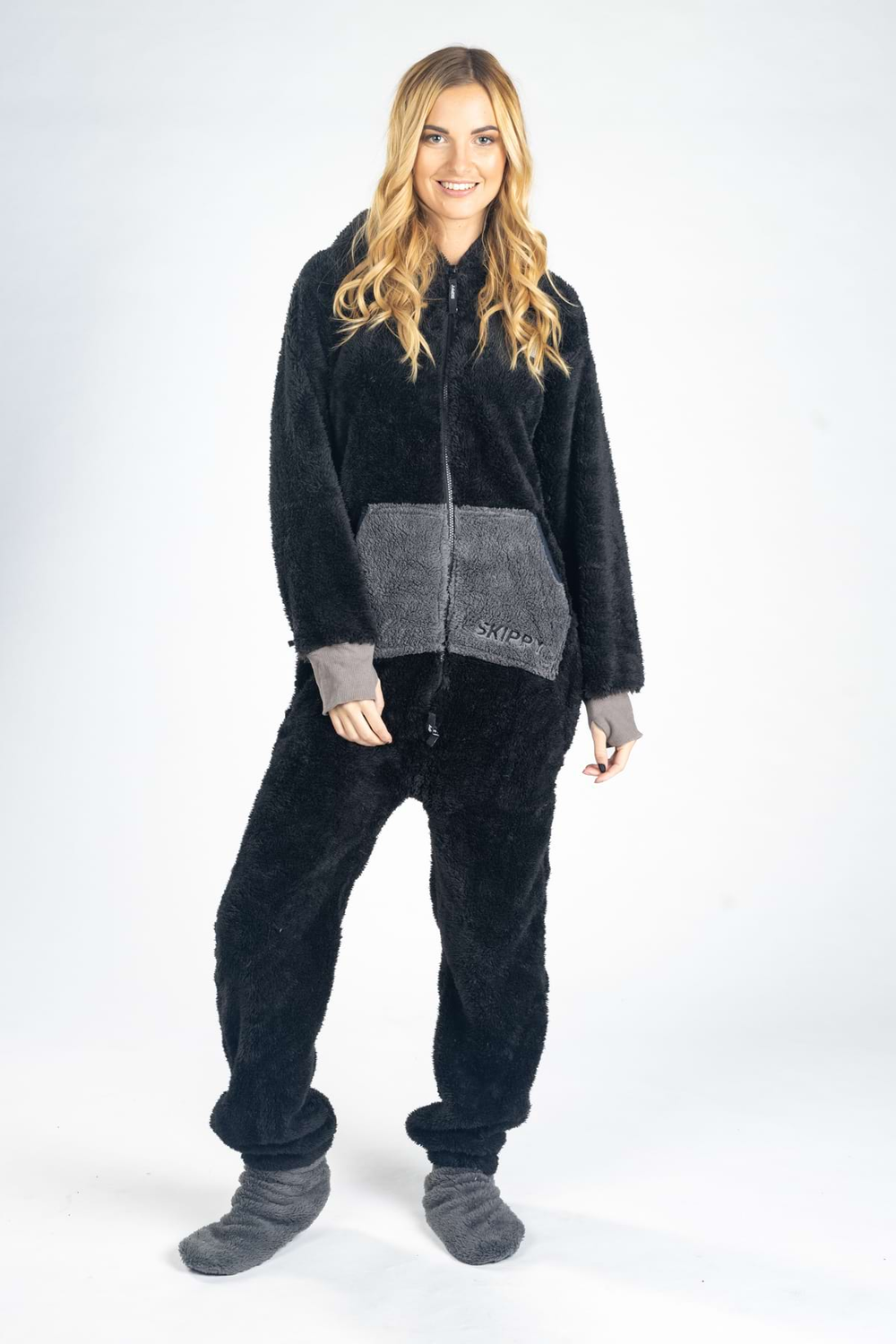 Black Cat Teddy Onesie