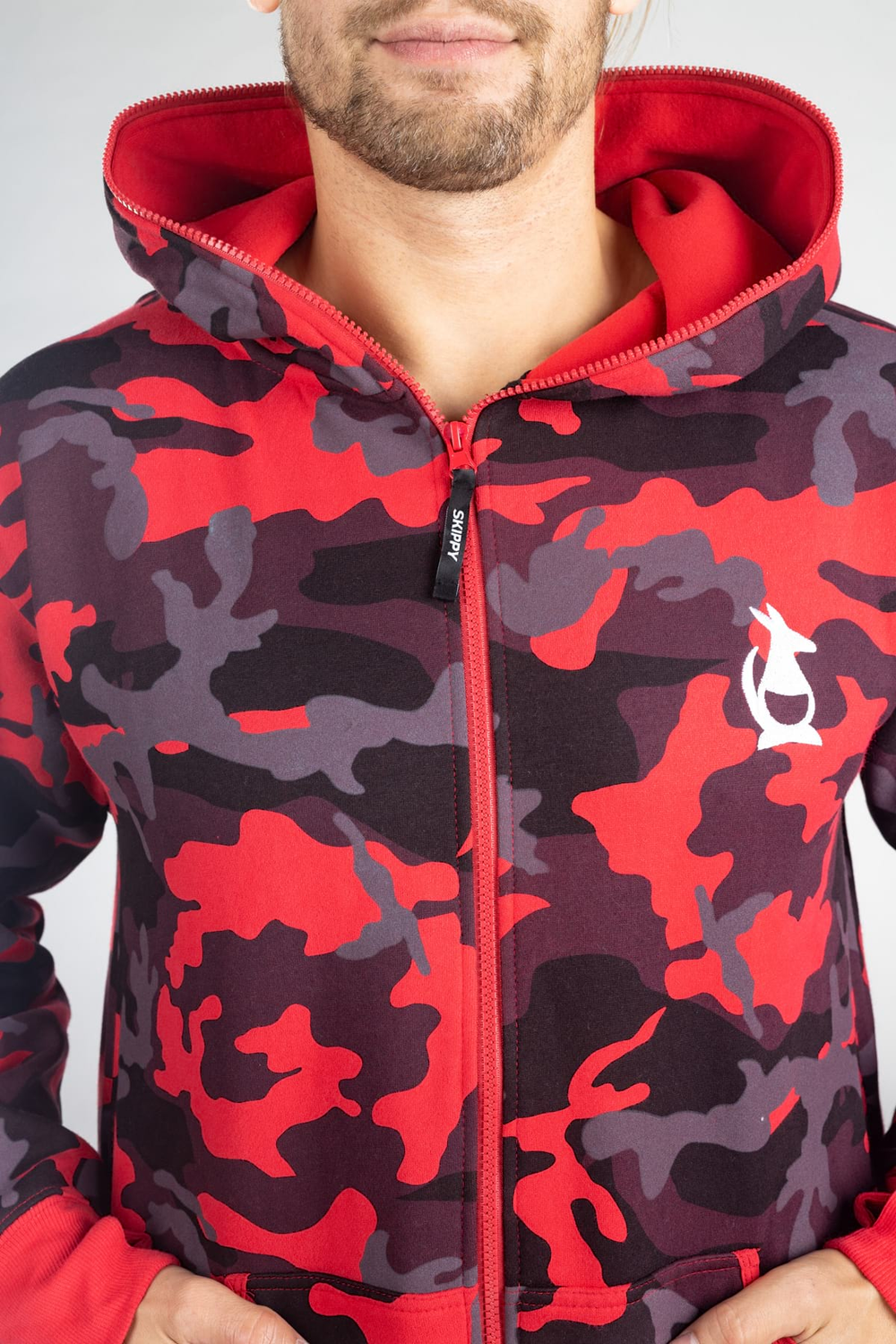 Camo Red Onesie