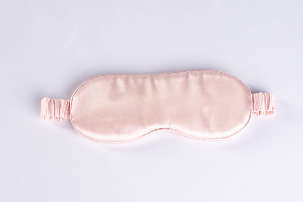Pink Silk Sleep Mask