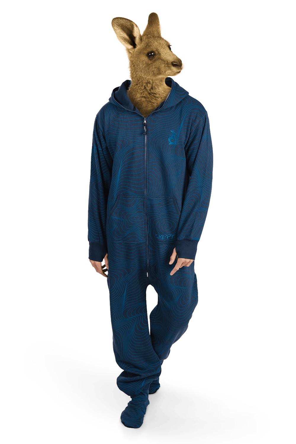 Geometric Navy Onesie Geometric Navy Onesie