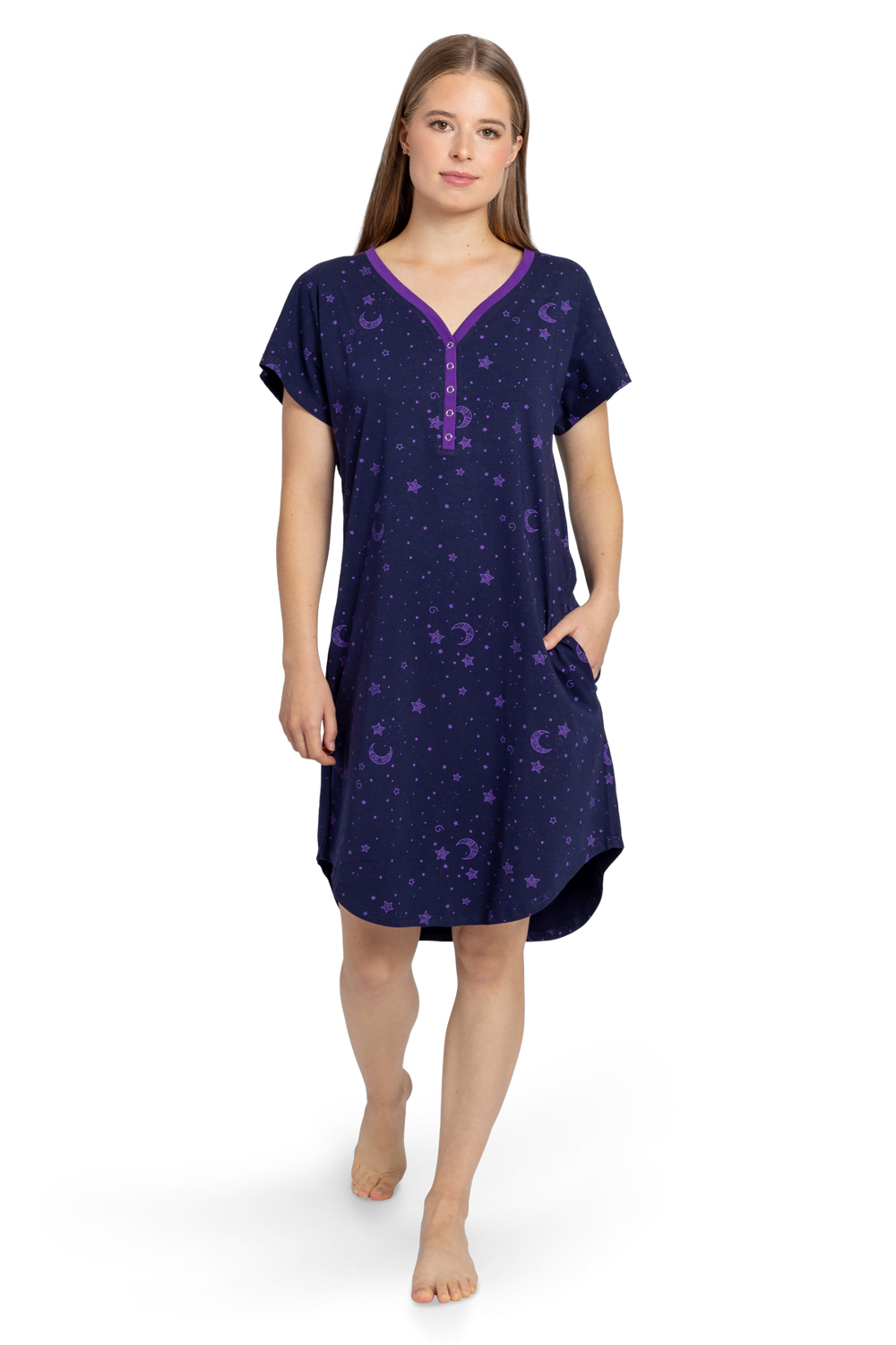 Navy Sky Women's Nightgown