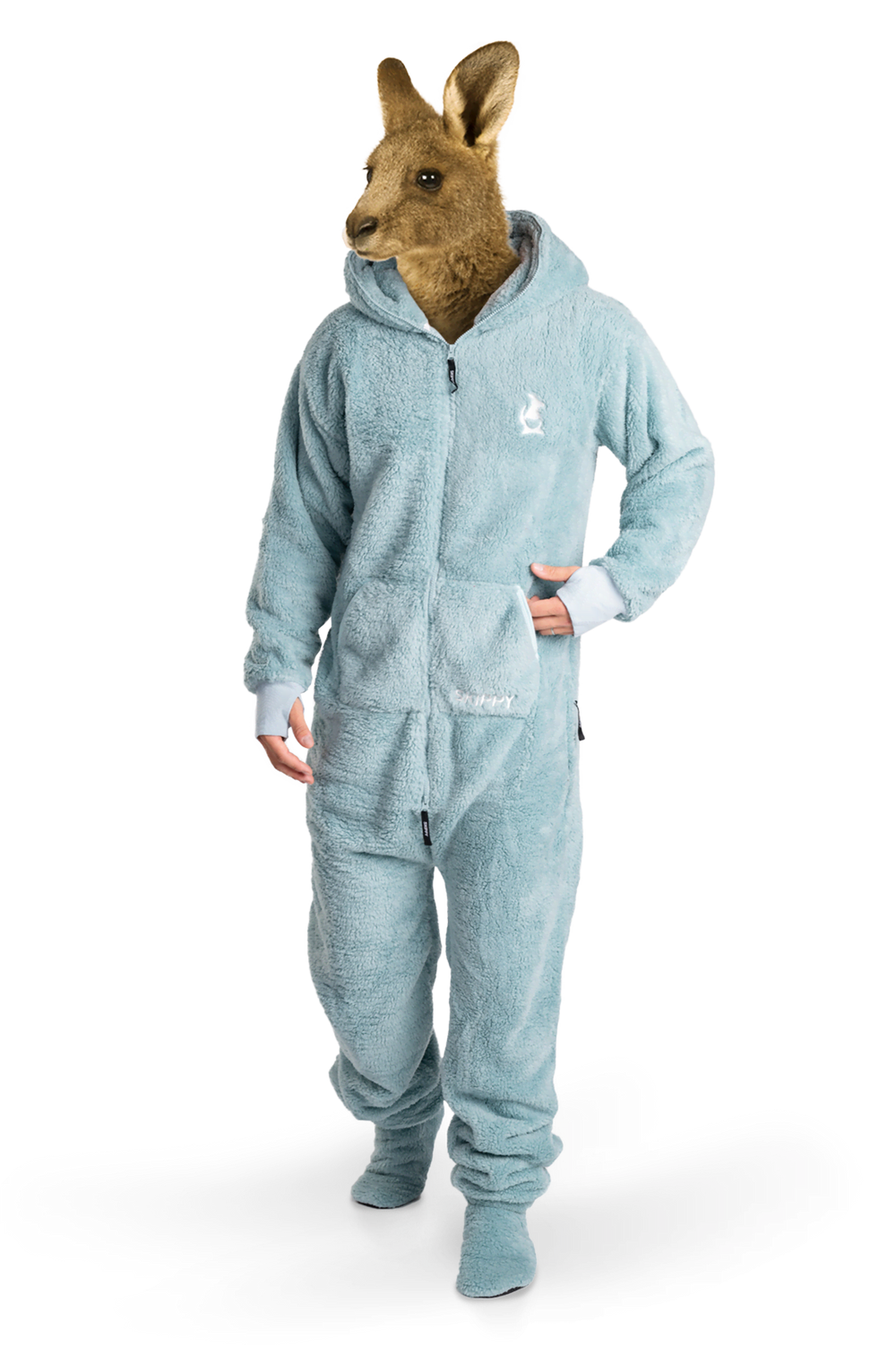 Dusty Mint Teddy Onesie Dusty Mint Teddy Onesie