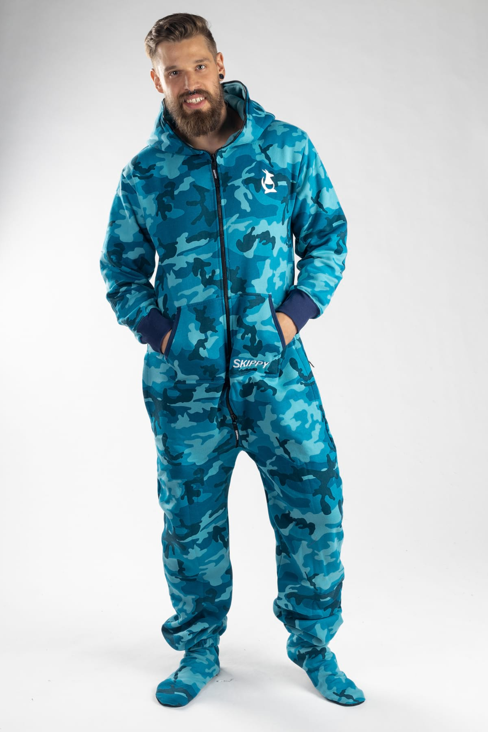 Camo Blue Onesie