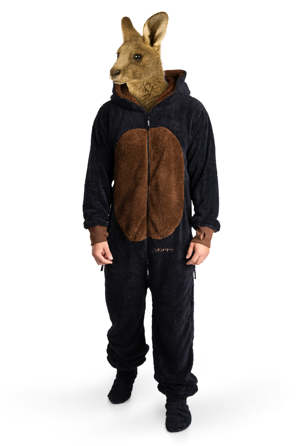 Black Bear Teddy Onesie