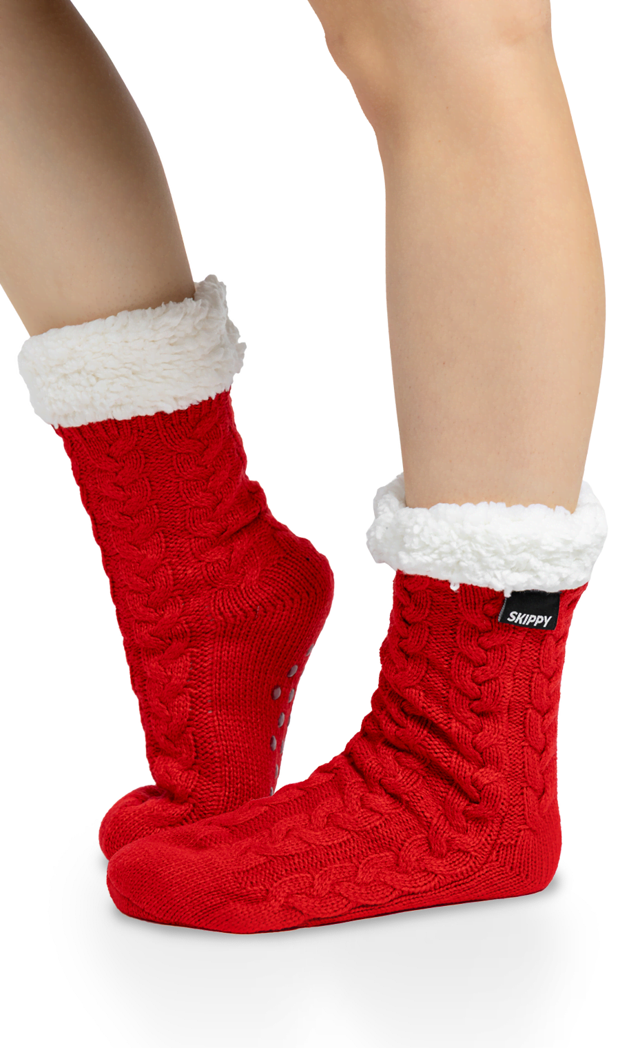 Red Warm Women's Socks
