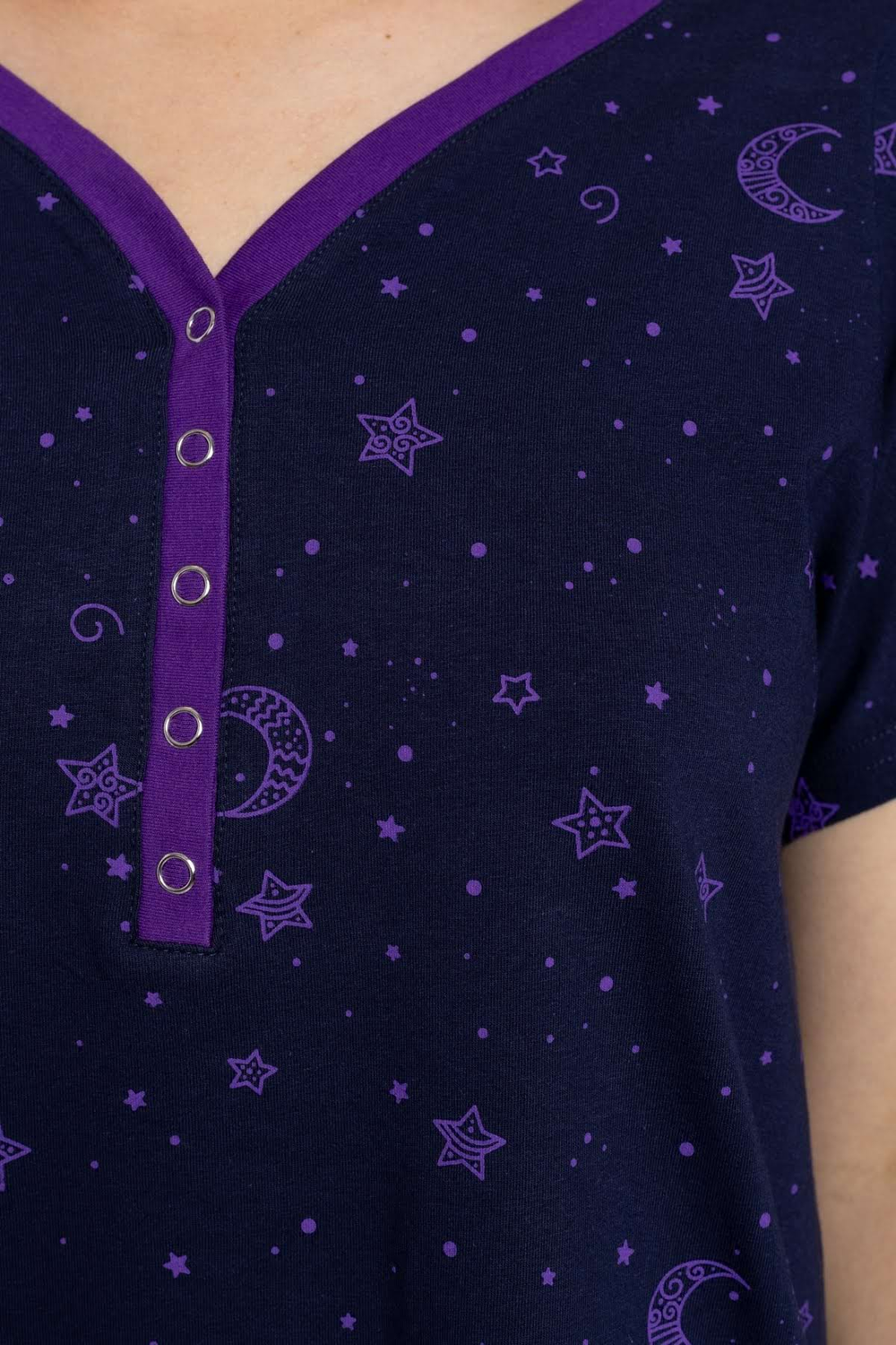 Navy Sky Women's Nightgown