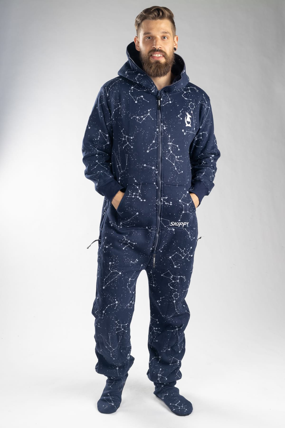 Navy Sky Onesie