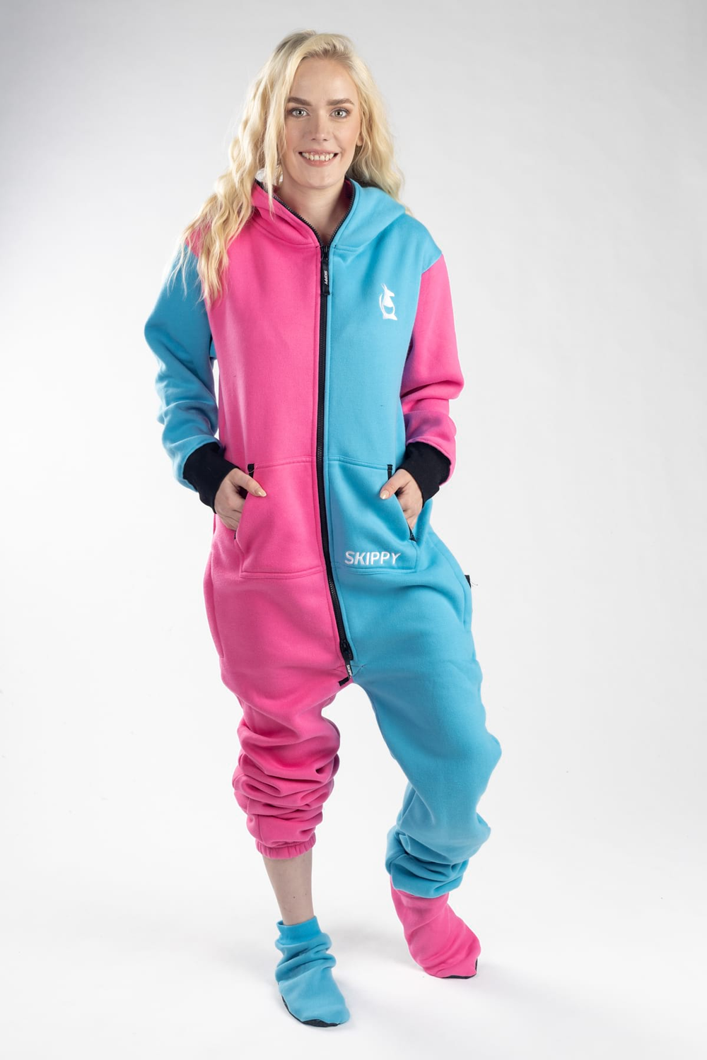Pink Blue Onesie